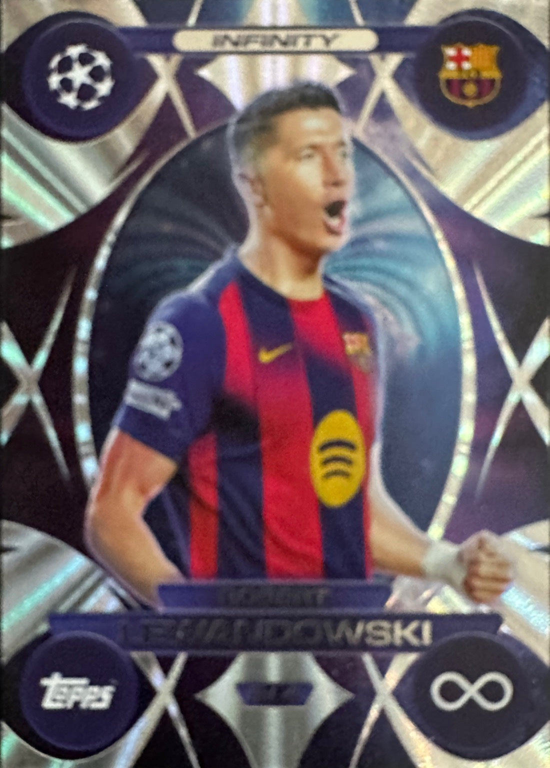 Topps Match Attax 2025/26 UCL Champions League - Scegli Chrome Black Limited
