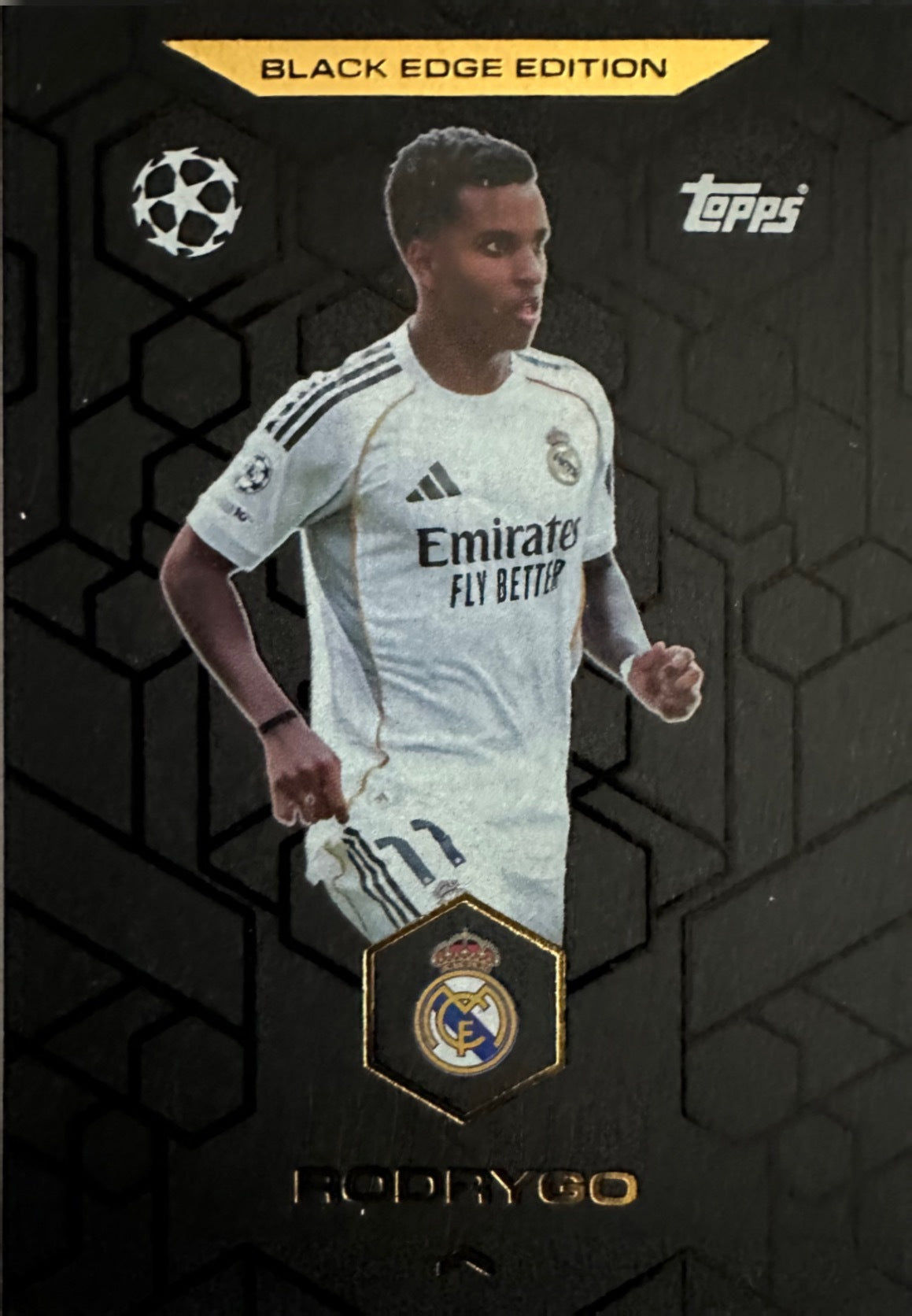Topps Match Attax 2025/26 UCL Champions League - Scegli Chrome Black Limited