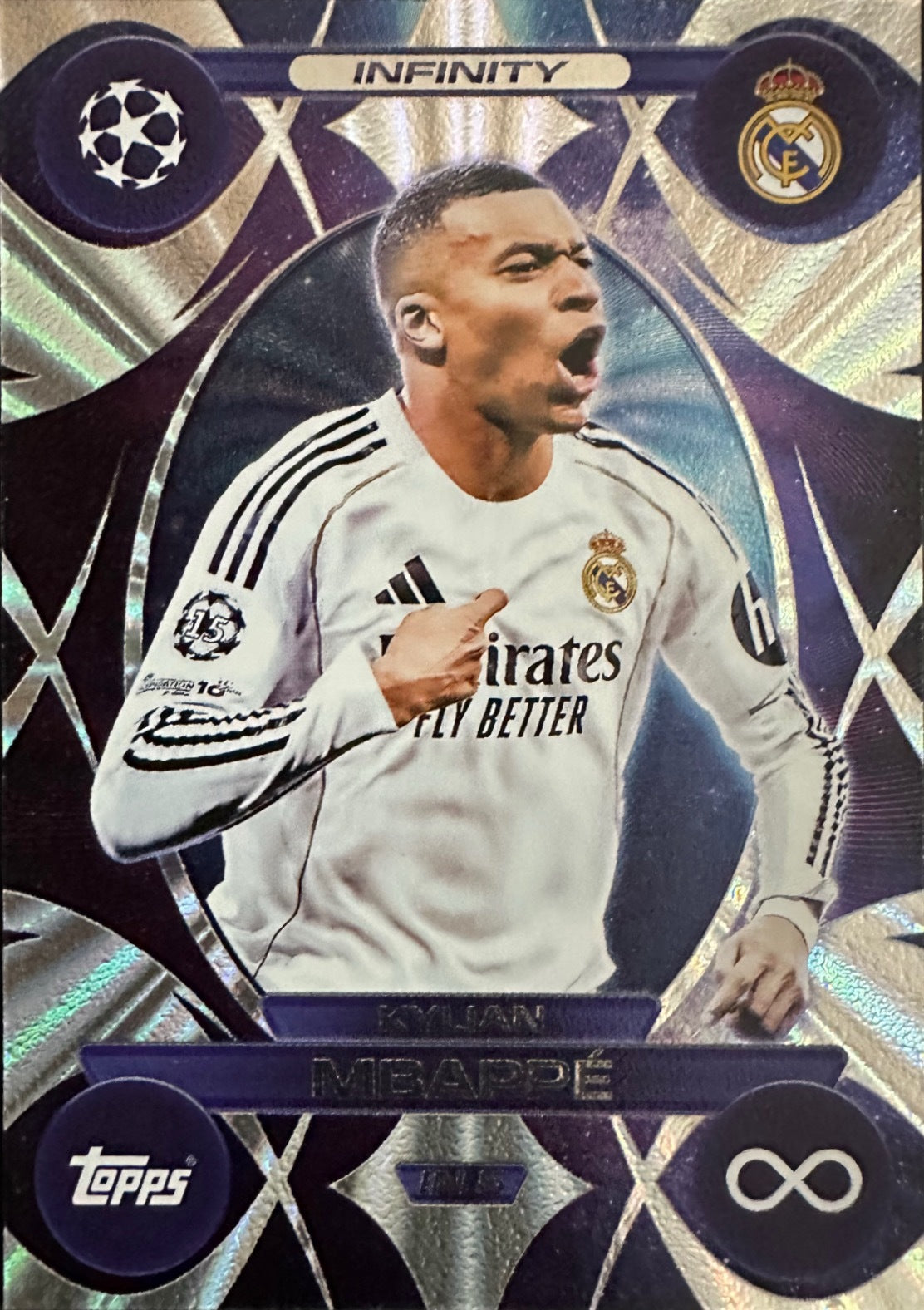 Topps Match Attax 2025/26 UCL Champions League - Scegli Chrome Black Limited