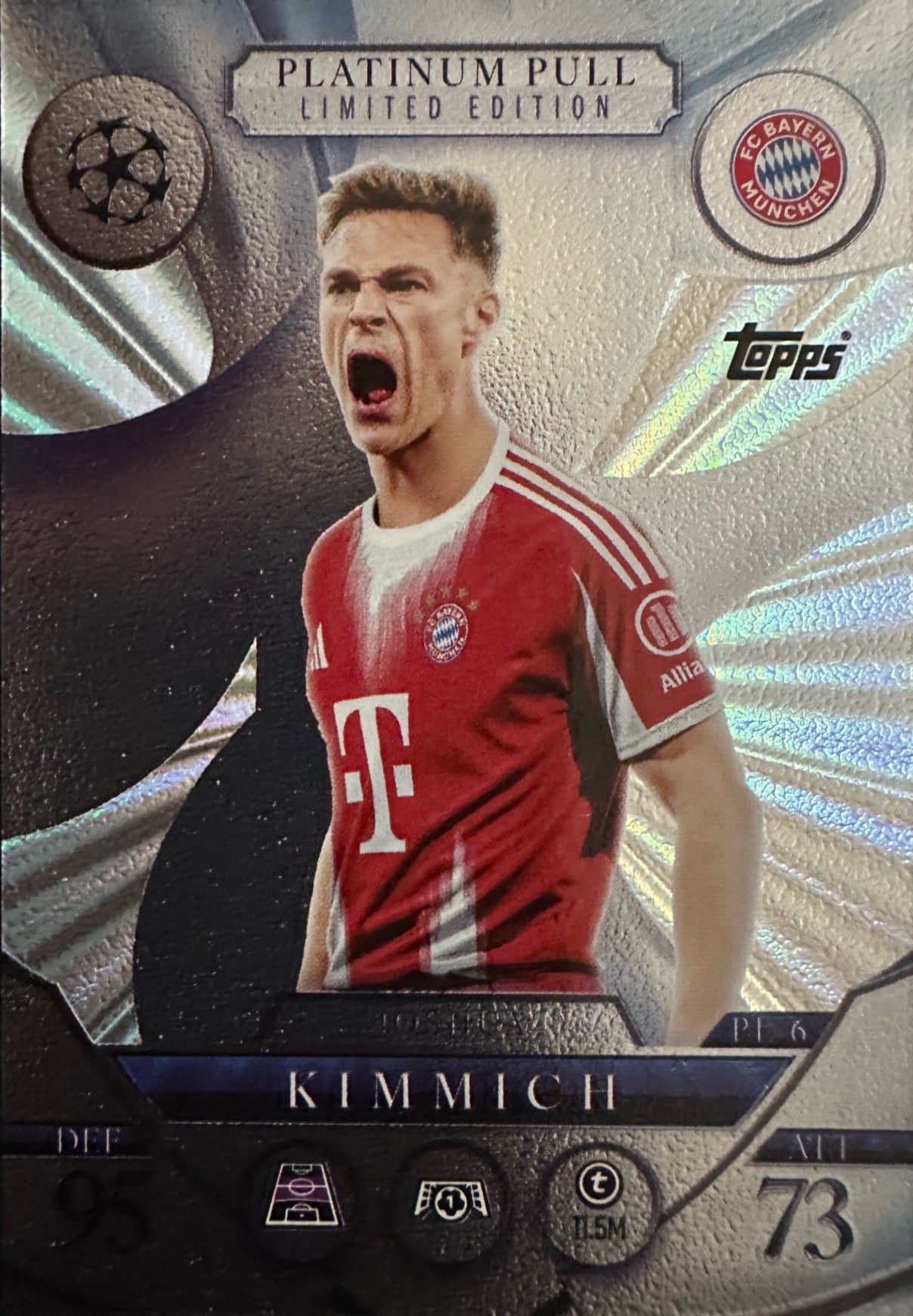 Topps Match Attax 2025/26 UCL Champions League - Scegli Chrome Black Limited