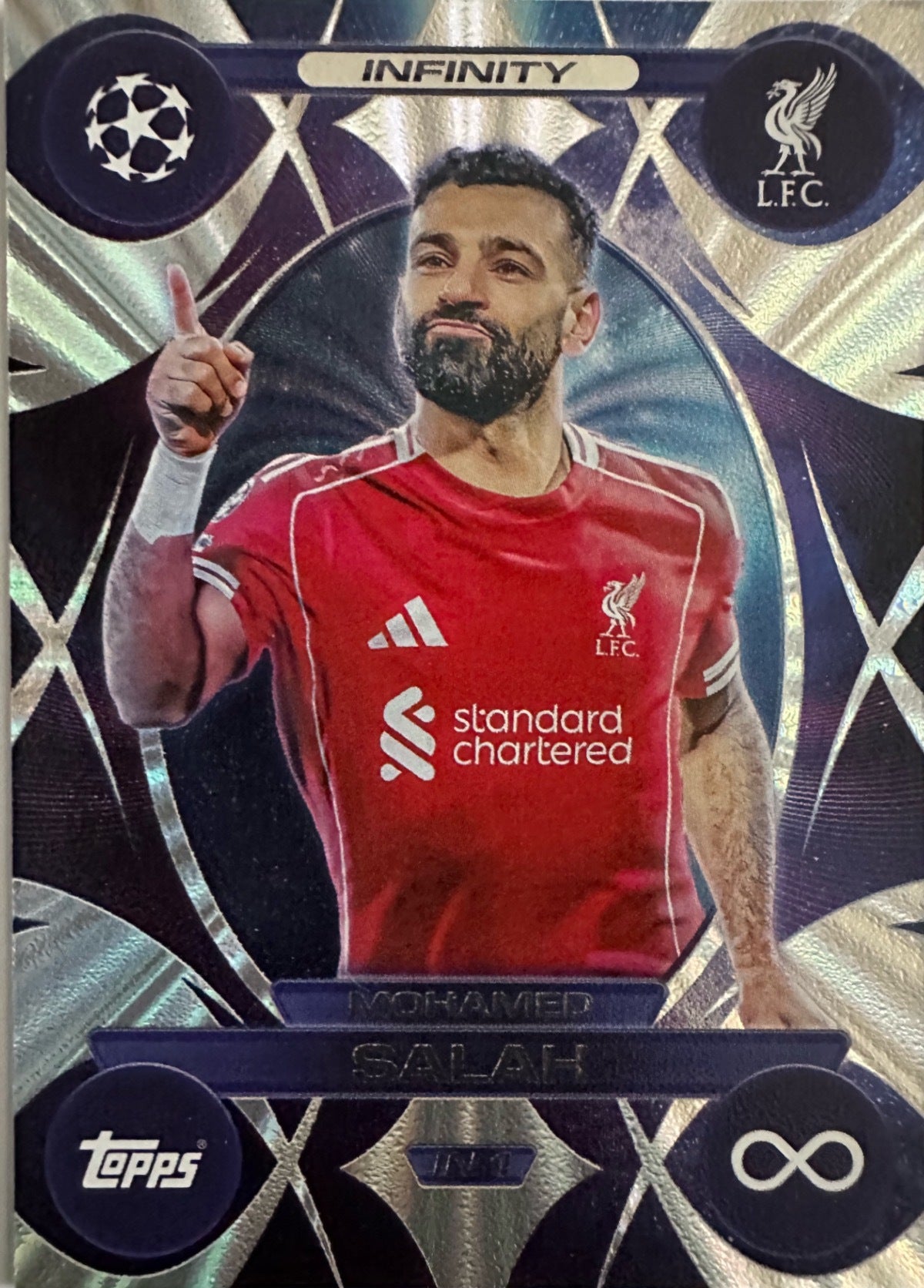 Topps Match Attax 2025/26 UCL Champions League - Scegli Chrome Black Limited