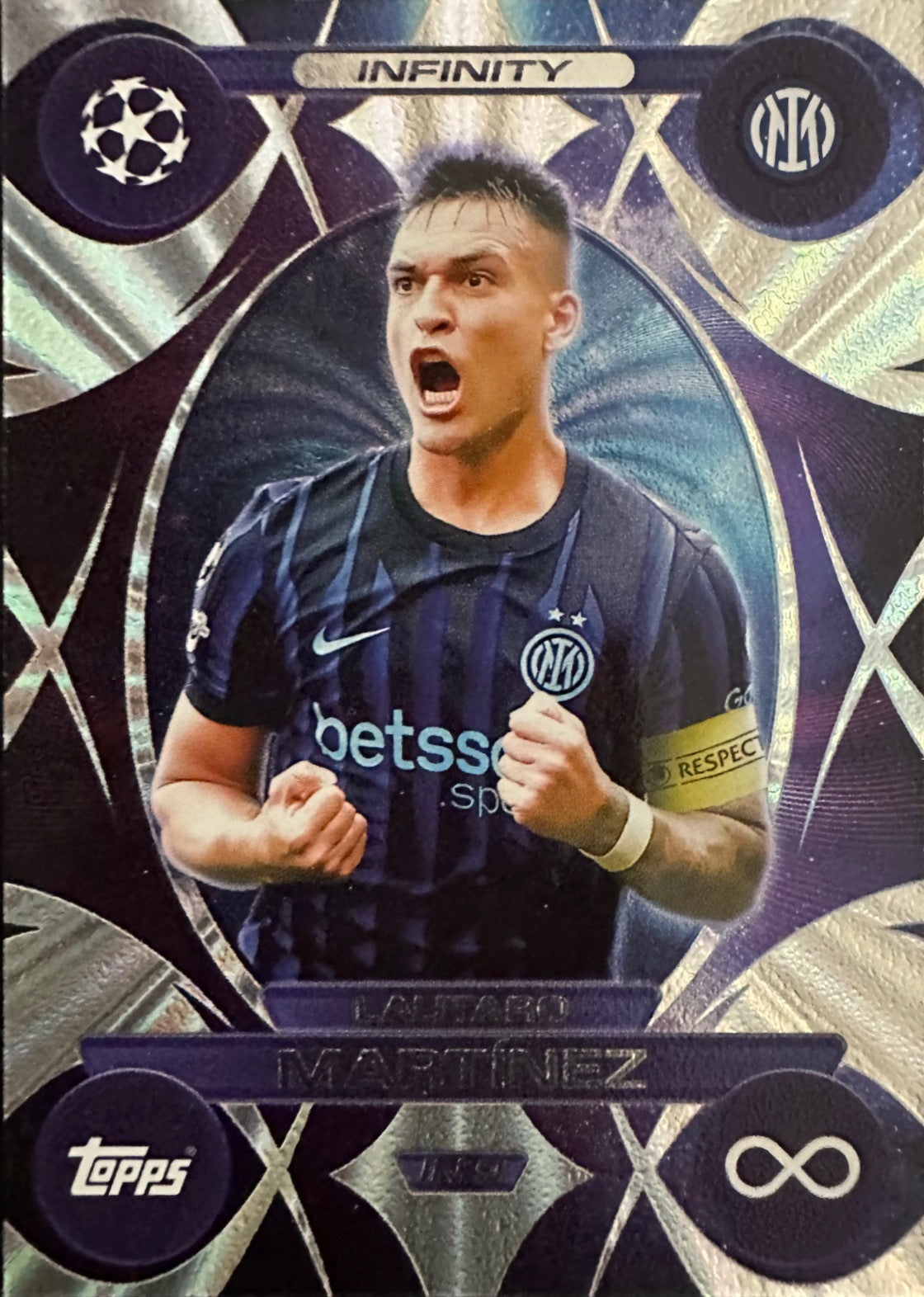 Topps Match Attax 2025/26 UCL Champions League - Scegli Chrome Black Limited