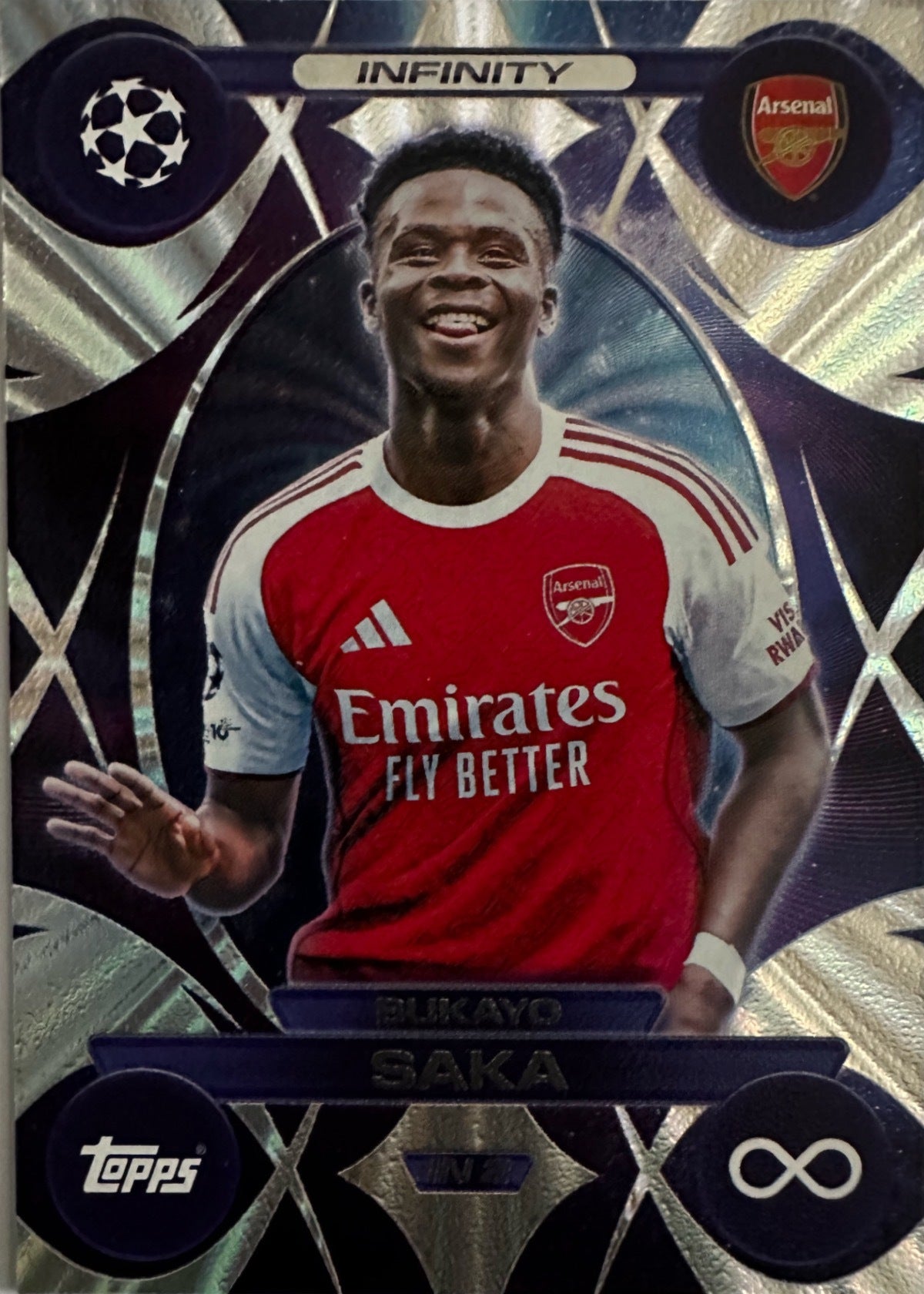 Topps Match Attax 2025/26 UCL Champions League - Scegli Chrome Black Limited