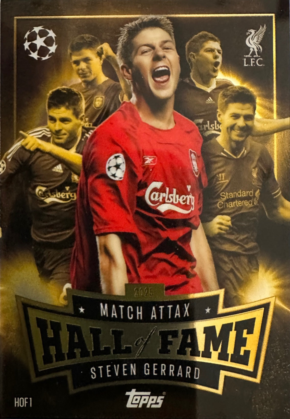 Topps Match Attax 2025/26 UCL Champions League - Scegli Chrome Black Limited