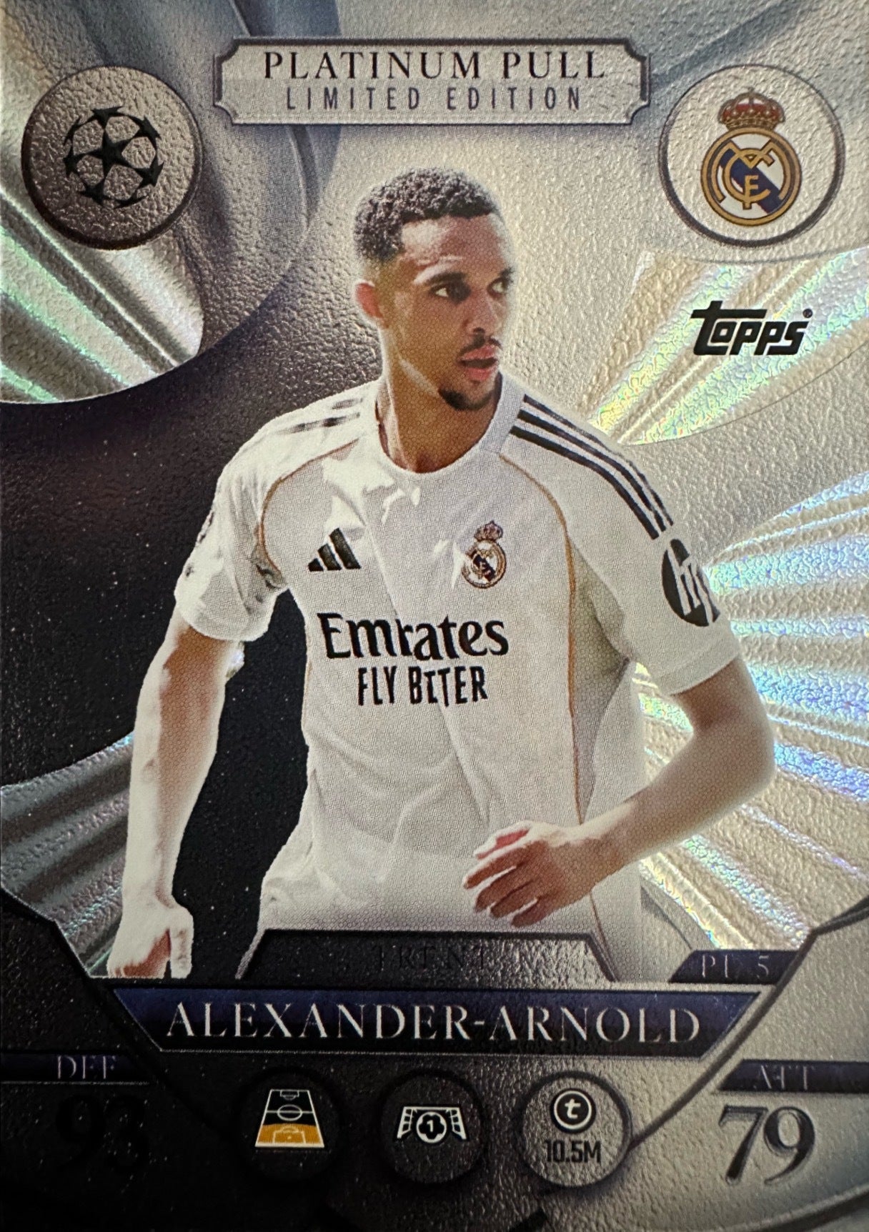 Topps Match Attax 2025/26 UCL Champions League - Scegli Chrome Black Limited