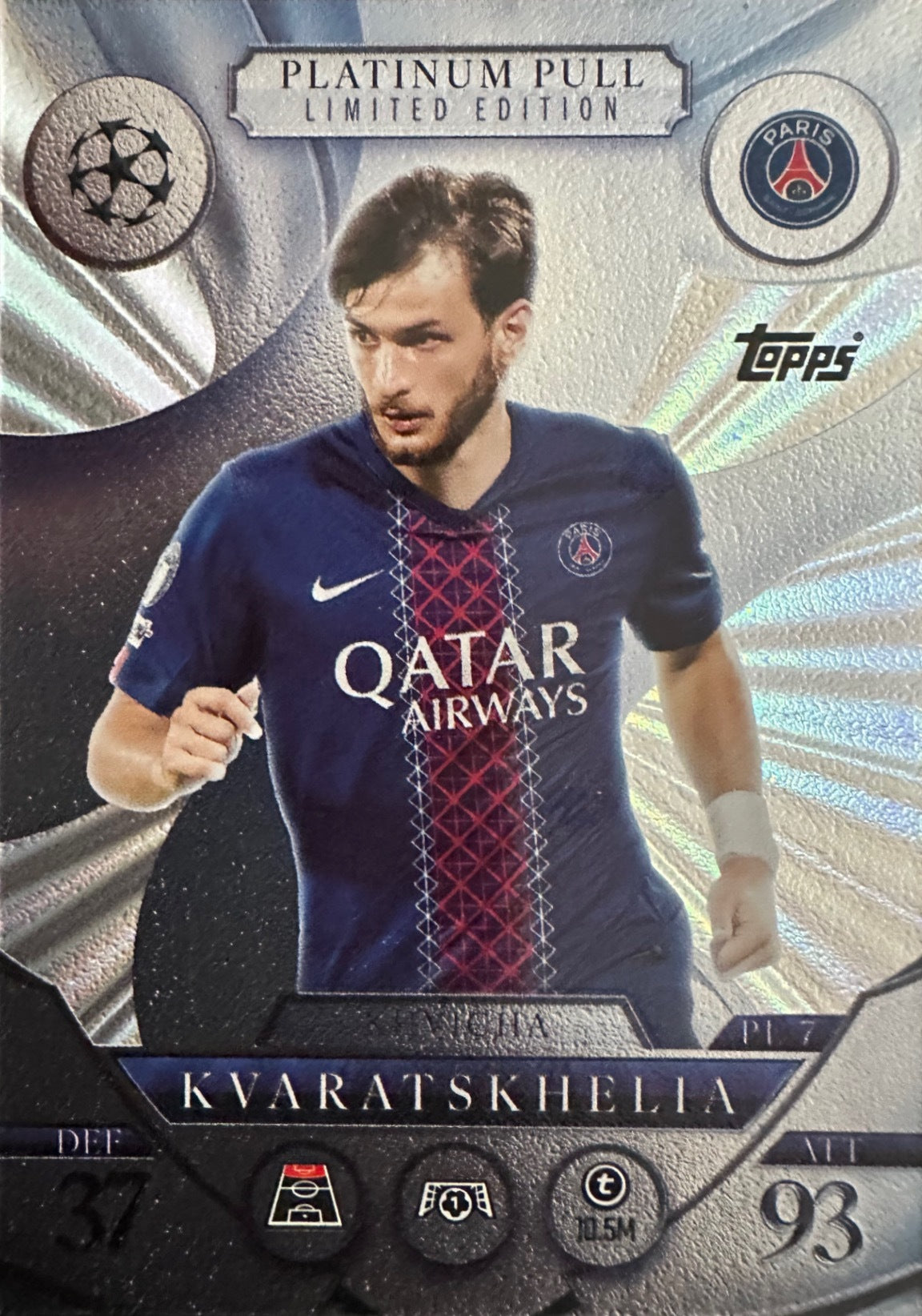 Topps Match Attax 2025/26 UCL Champions League - Scegli Chrome Black Limited