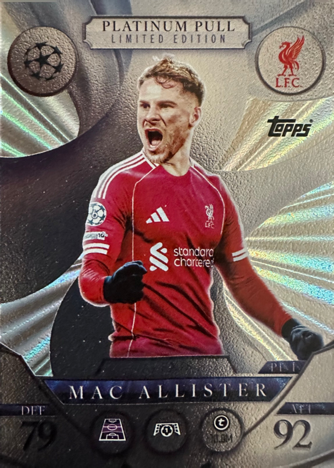 Topps Match Attax 2025/26 UCL Champions League - Scegli Chrome Black Limited