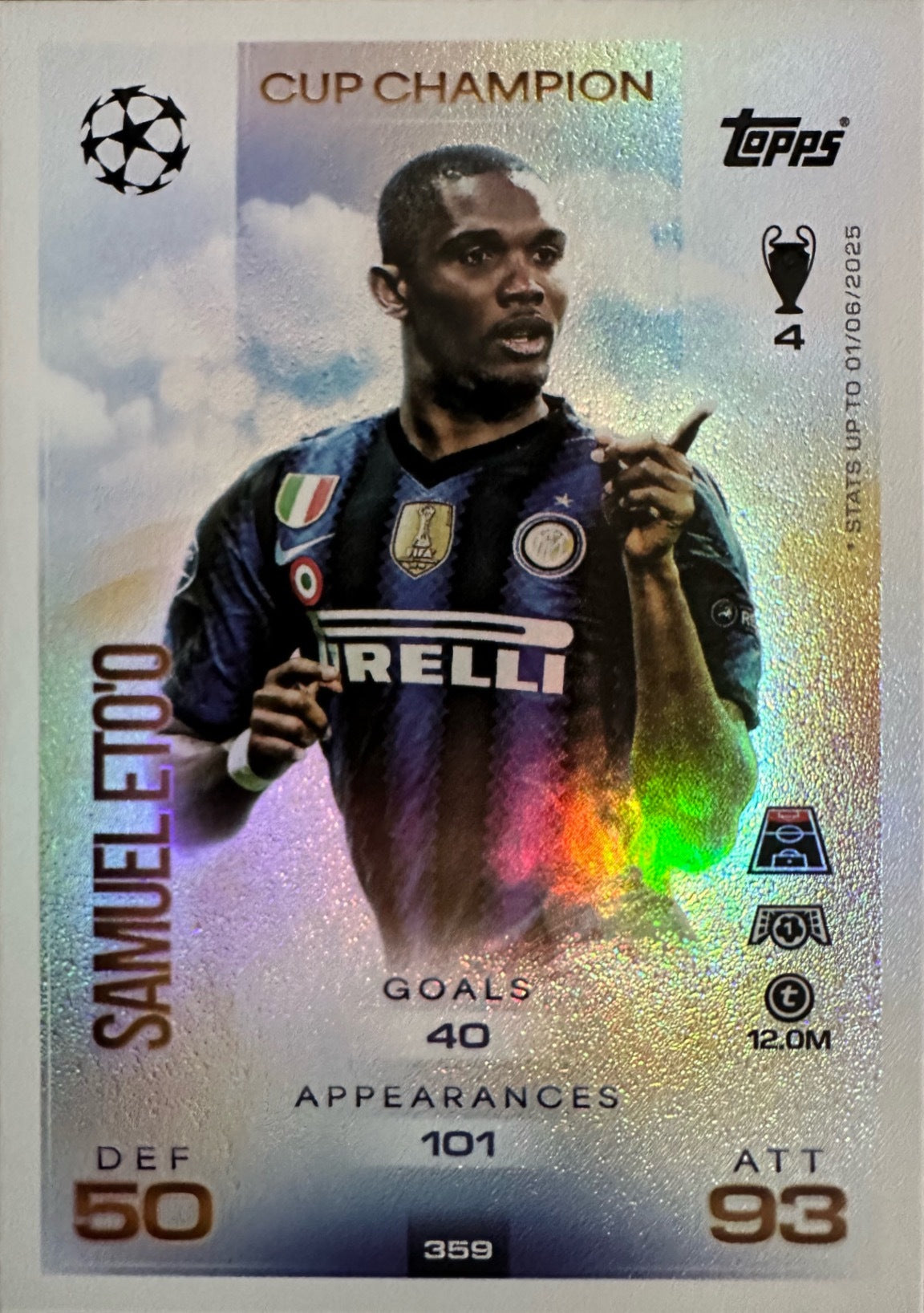 Topps Match Attax 2025/26 UCL Champions League - Scegli Card 251-459 Speciali.