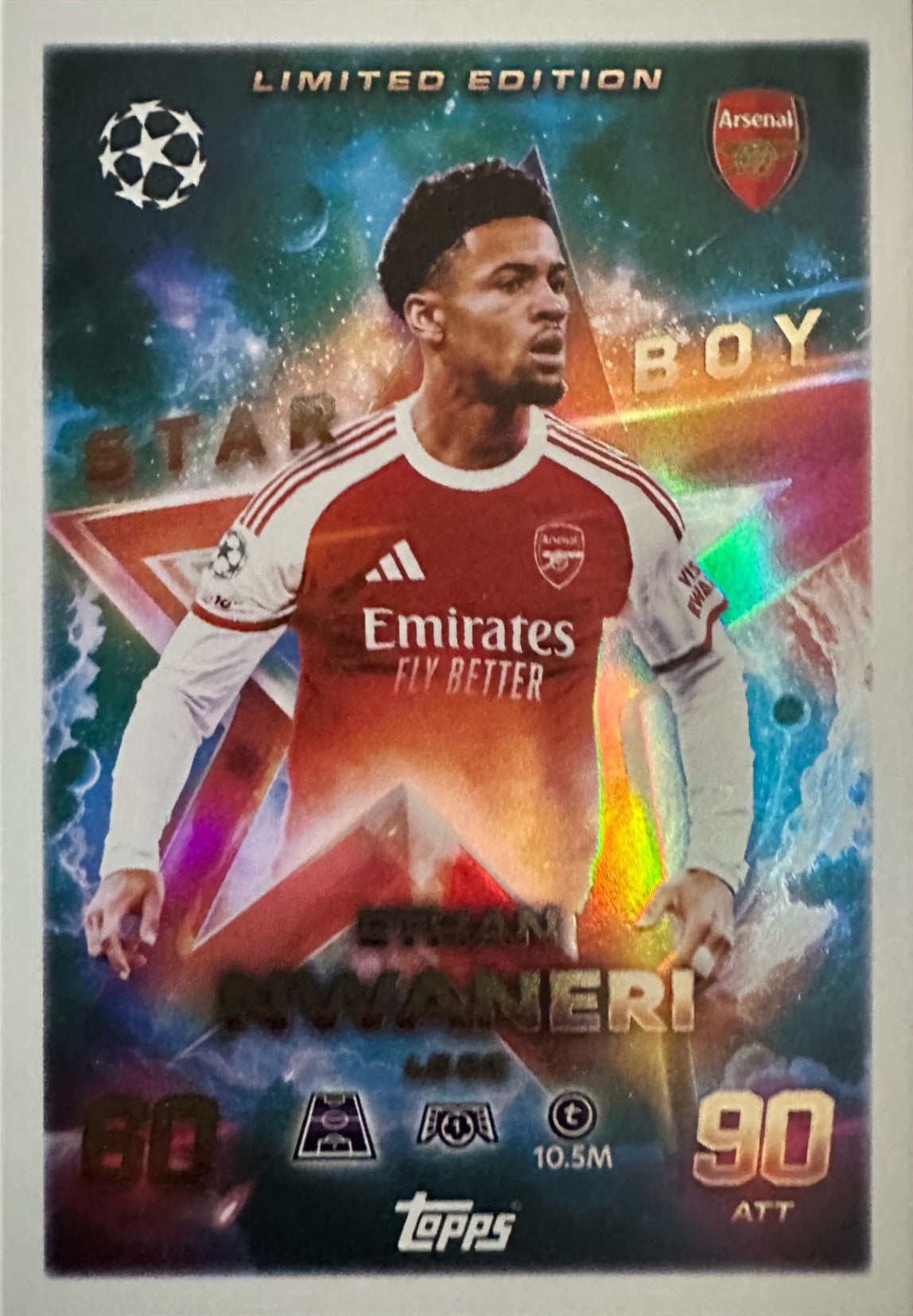 Topps Match Attax 2025/26 UCL Champions League - Scegli Chrome Black Limited