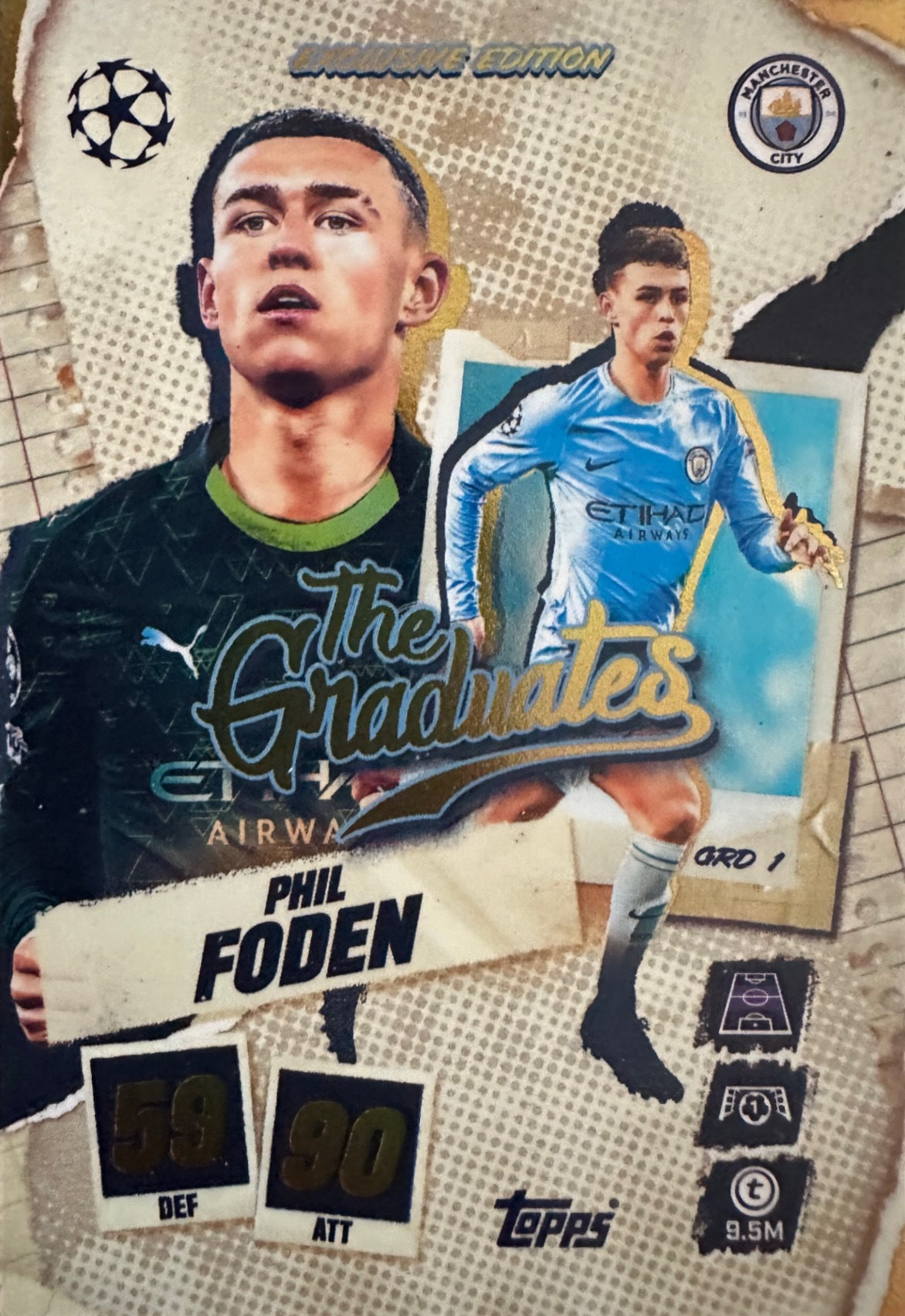 Topps Match Attax 2025/26 UCL Champions League - Scegli Chrome Black Limited