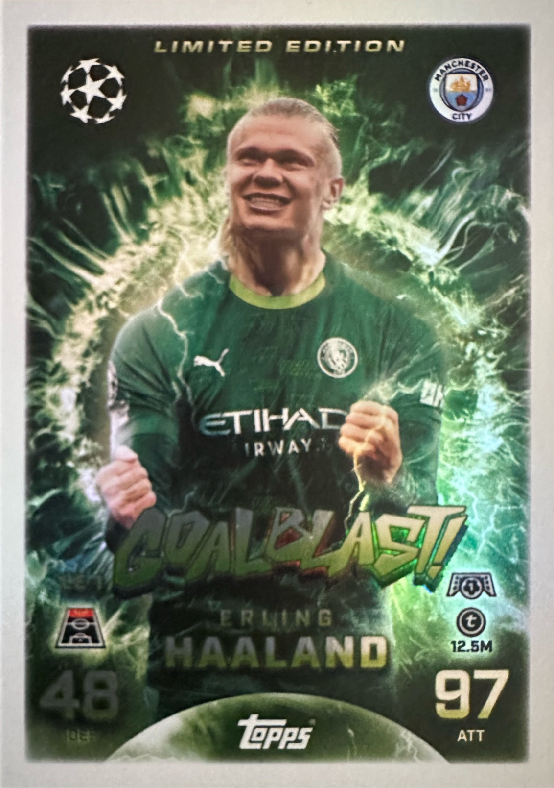 Topps Match Attax 2025/26 UCL Champions League - Scegli Chrome Black Limited