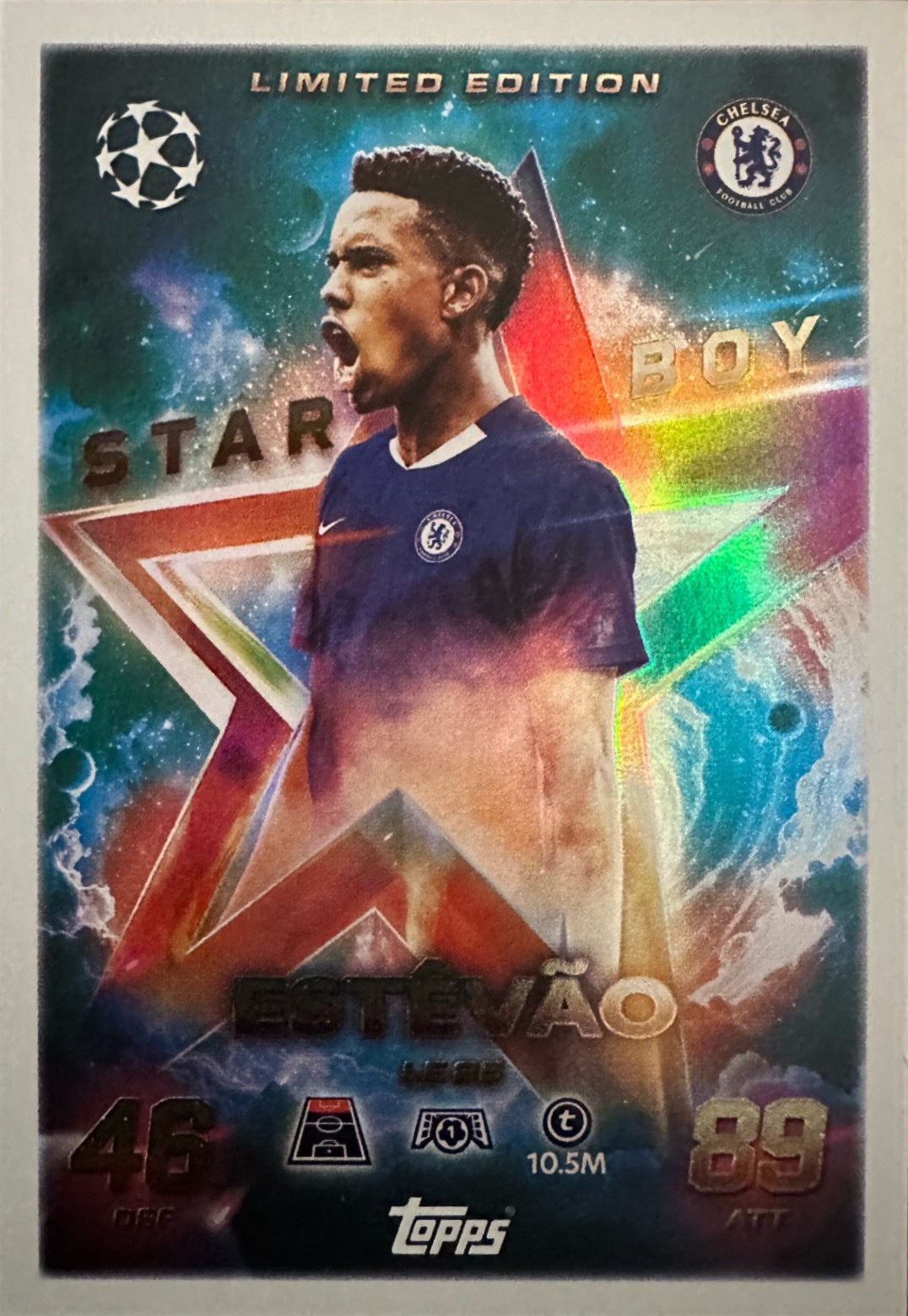 Topps Match Attax 2025/26 UCL Champions League - Scegli Chrome Black Limited