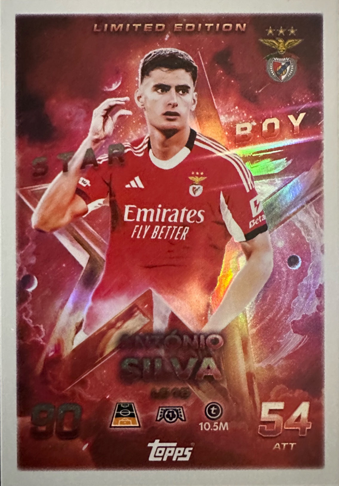 Topps Match Attax 2025/26 UCL Champions League - Scegli Chrome Black Limited