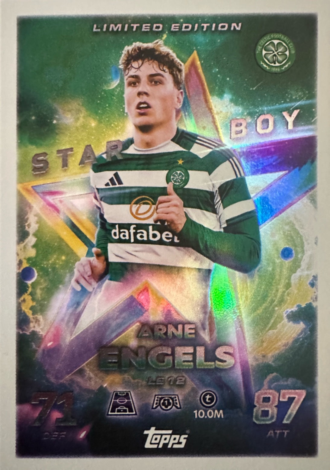 Topps Match Attax 2025/26 UCL Champions League - Scegli Chrome Black Limited