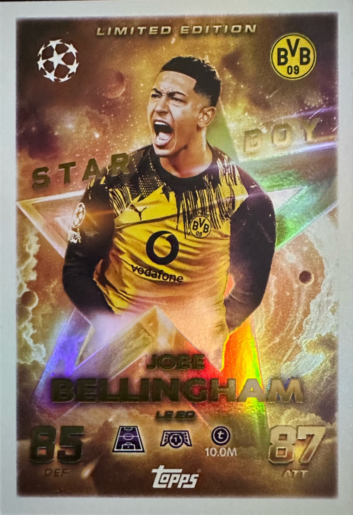 Topps Match Attax 2025/26 UCL Champions League - Scegli Chrome Black Limited