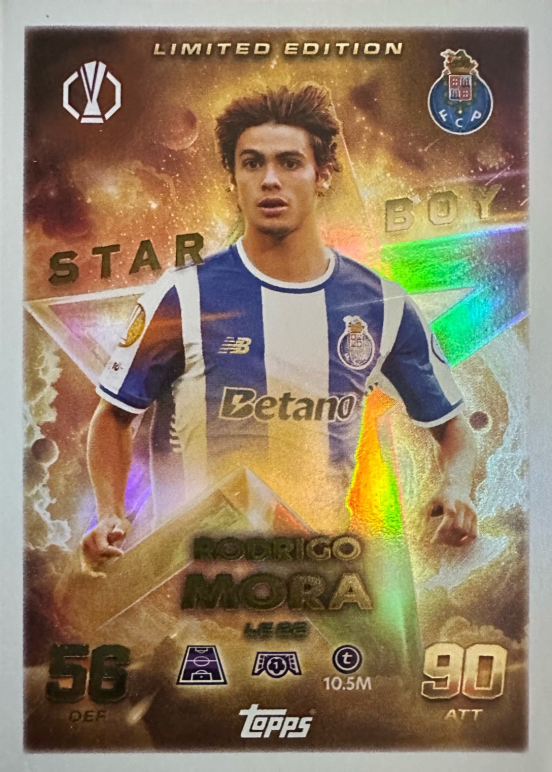Topps Match Attax 2025/26 UCL Champions League - Scegli Chrome Black Limited
