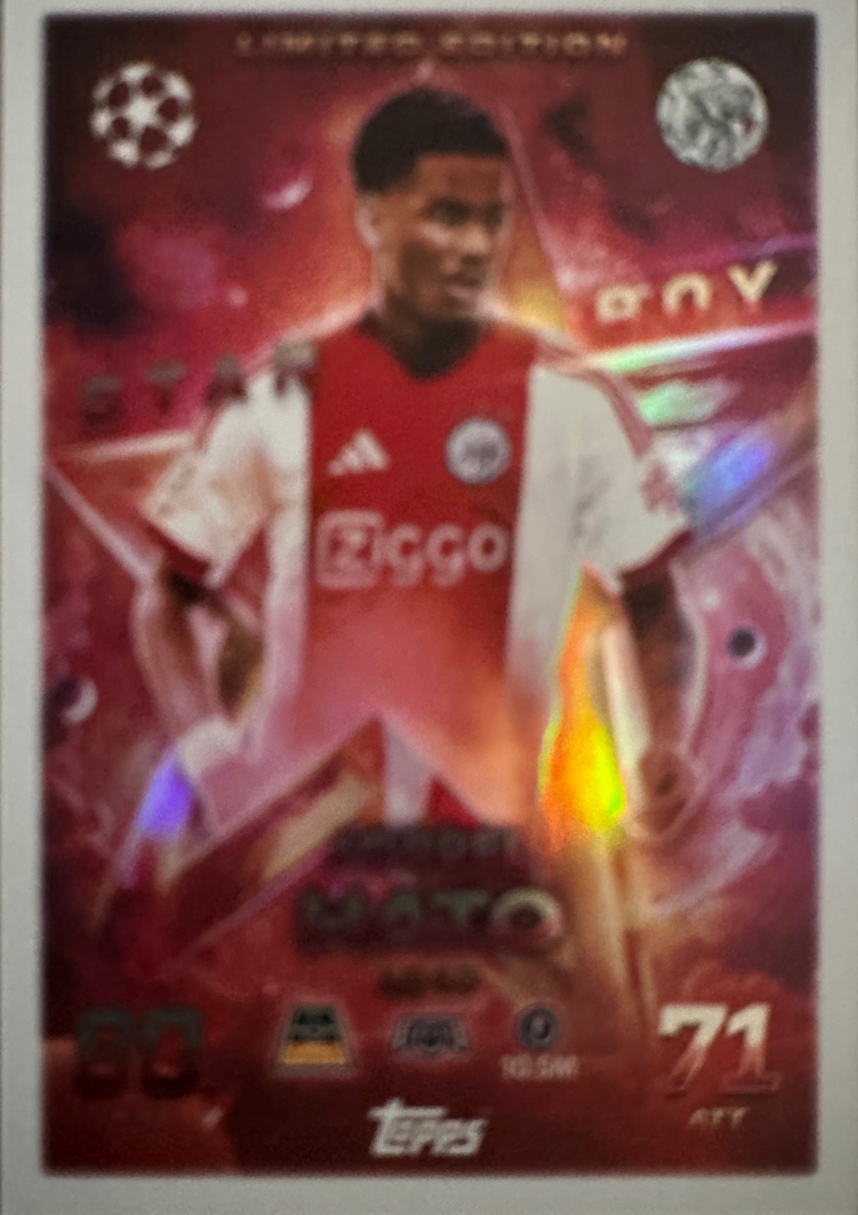 Topps Match Attax 2025/26 UCL Champions League - Scegli Chrome Black Limited