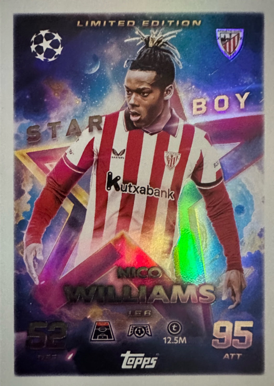 Topps Match Attax 2025/26 UCL Champions League - Scegli Chrome Black Limited