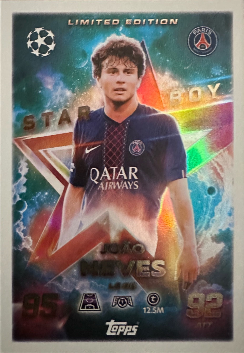 Topps Match Attax 2025/26 UCL Champions League - Scegli Chrome Black Limited
