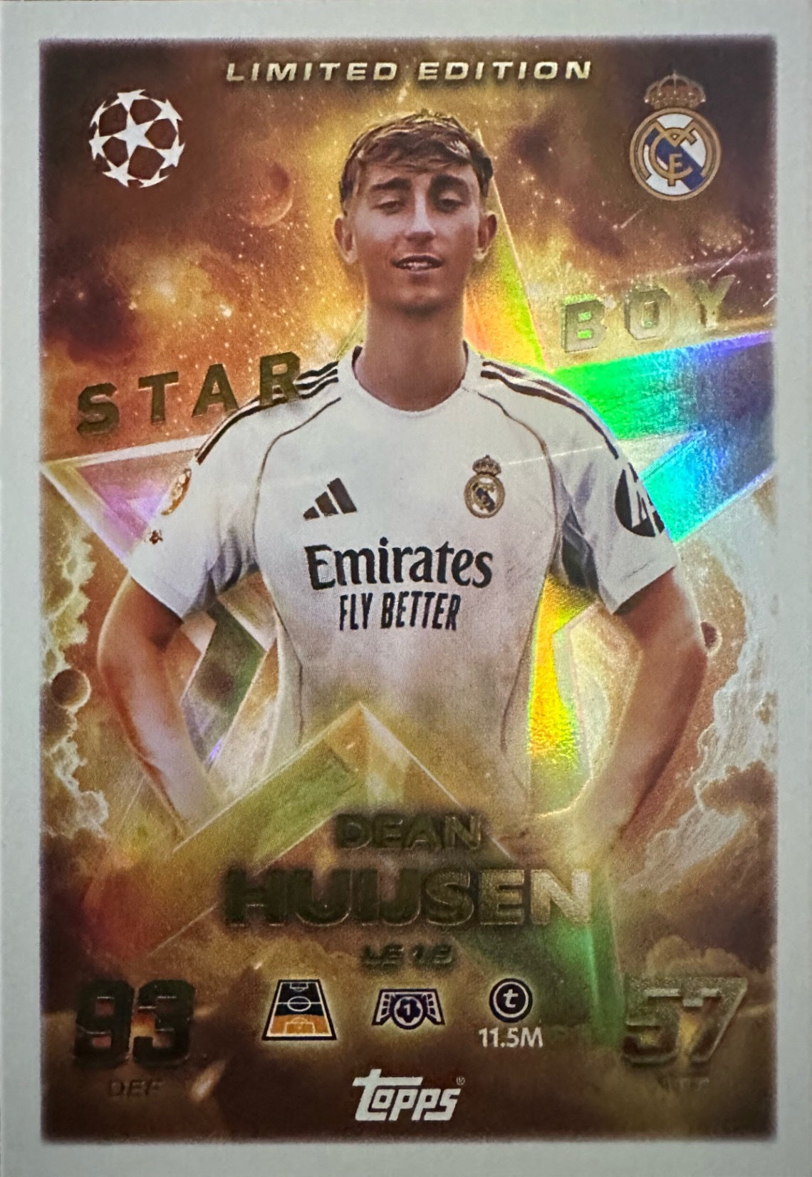 Topps Match Attax 2025/26 UCL Champions League - Scegli Chrome Black Limited