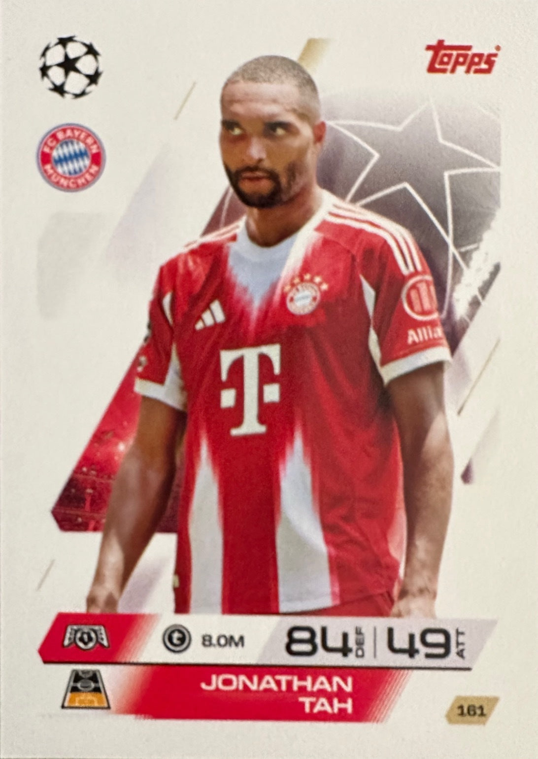 Topps Match Attax 2025/26 UCL Champions League - Scegli Card 1-250 Base