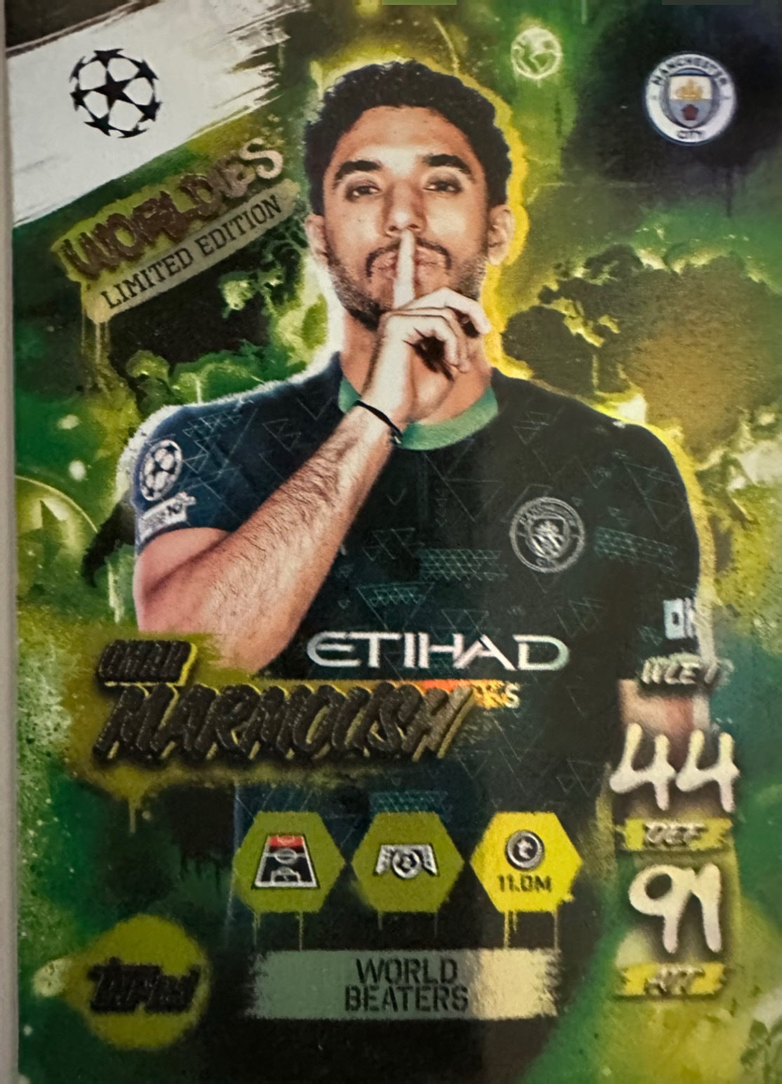 Topps Match Attax 2025/26 UCL Champions League - Scegli Chrome Black Limited