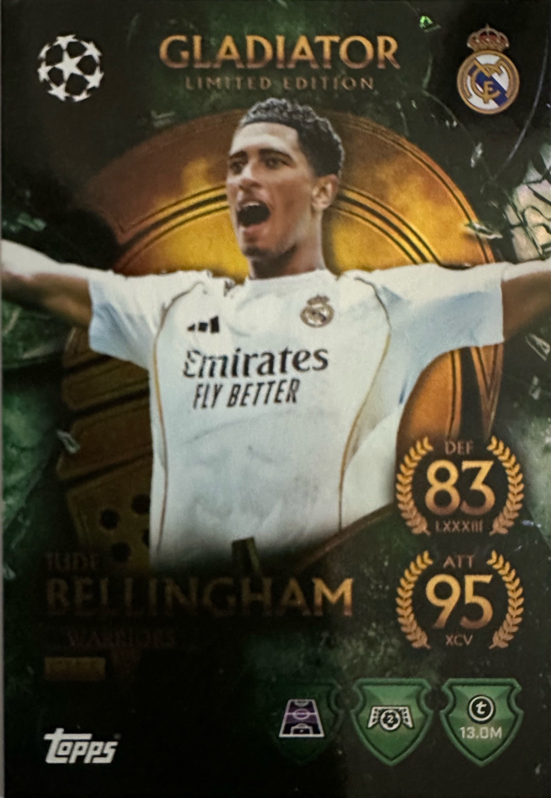 Topps Match Attax 2025/26 UCL Champions League - Scegli Chrome Black Limited