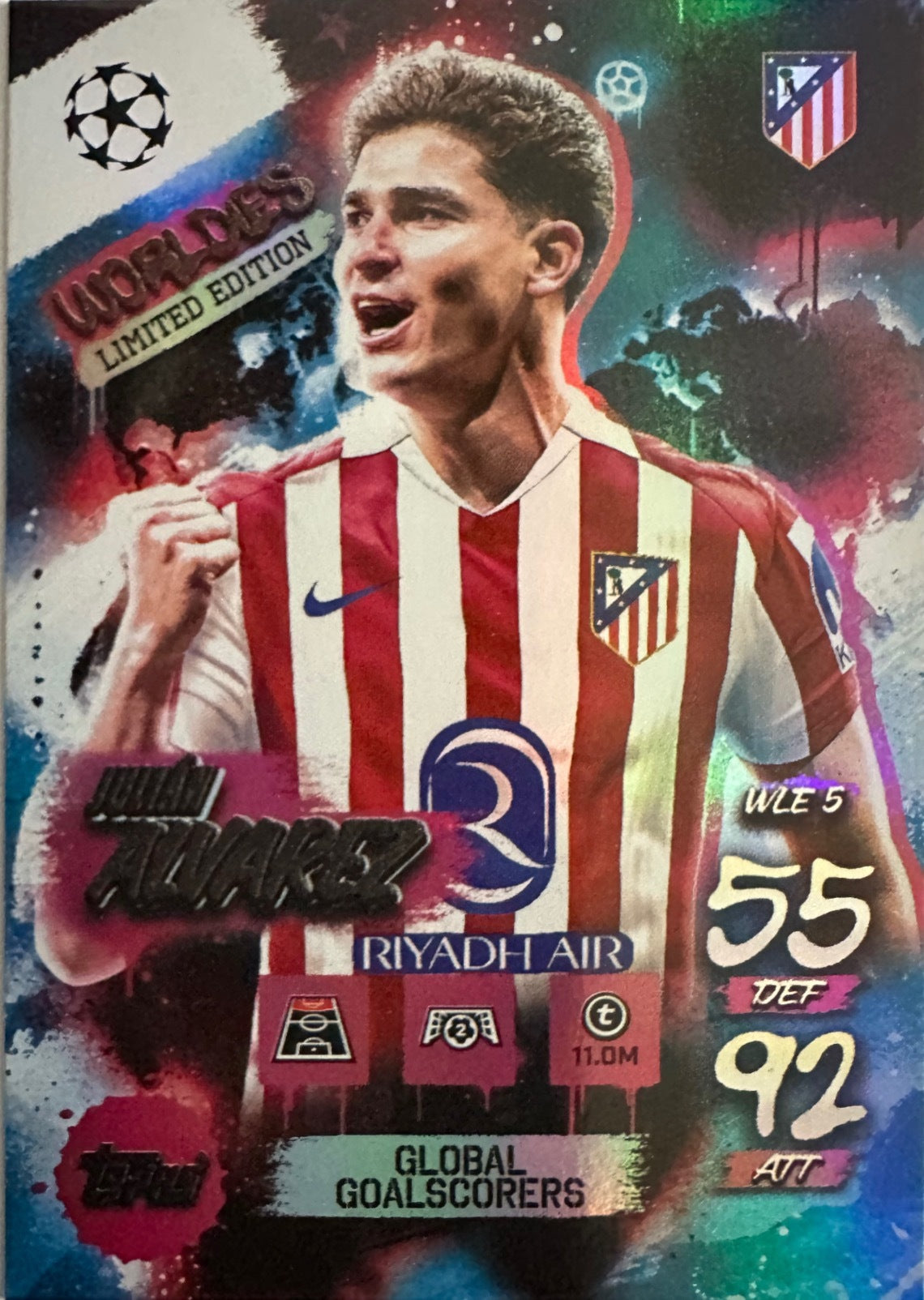 Topps Match Attax 2025/26 UCL Champions League - Scegli Chrome Black Limited