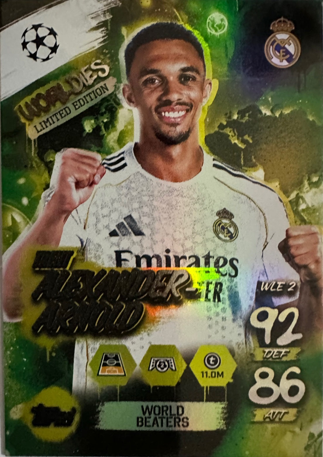 Topps Match Attax 2025/26 UCL Champions League - Scegli Chrome Black Limited