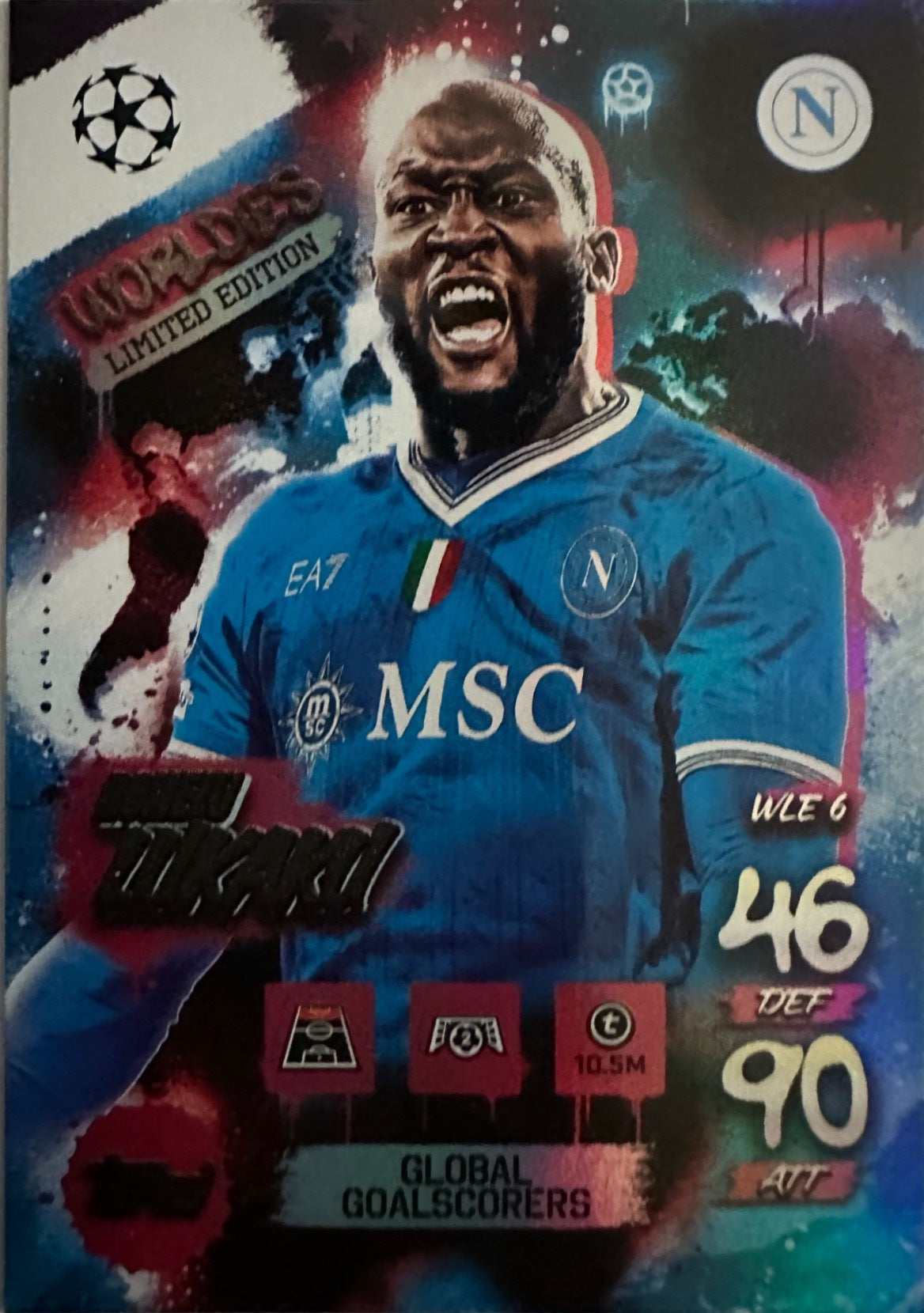 Topps Match Attax 2025/26 UCL Champions League - Scegli Chrome Black Limited
