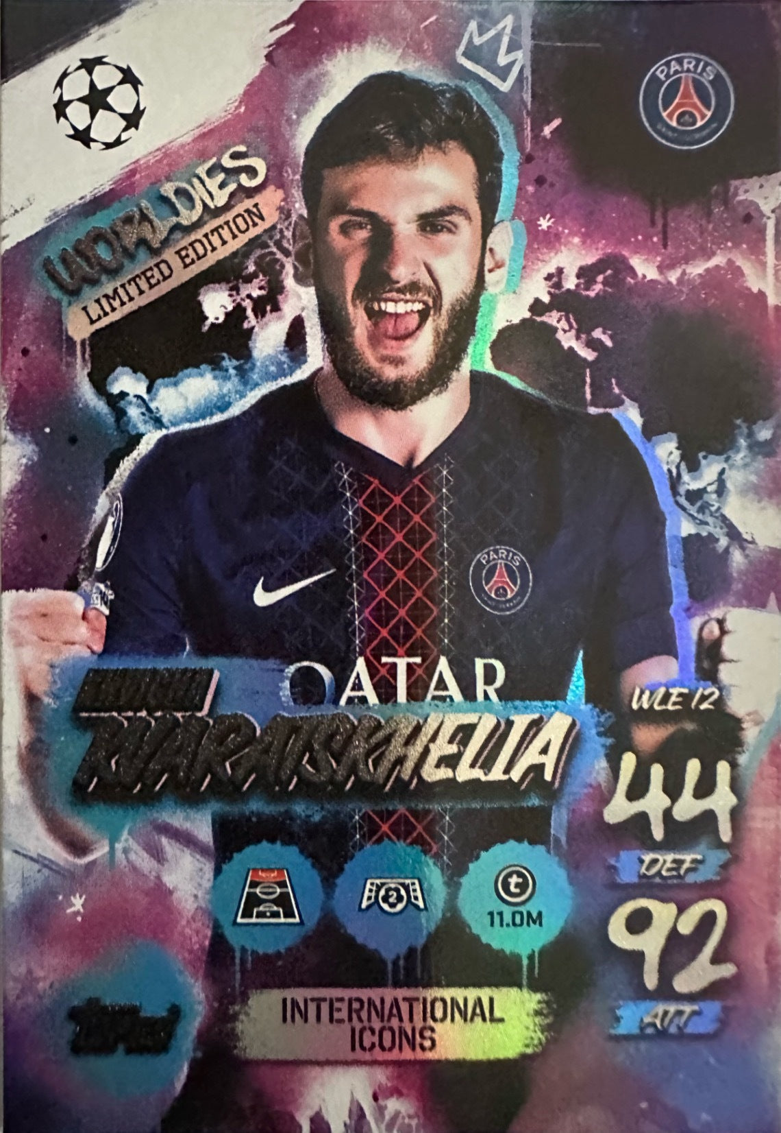 Topps Match Attax 2025/26 UCL Champions League - Scegli Chrome Black Limited