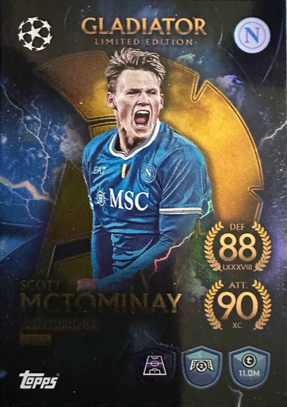 Topps Match Attax 2025/26 UCL Champions League - Scegli Chrome Black Limited