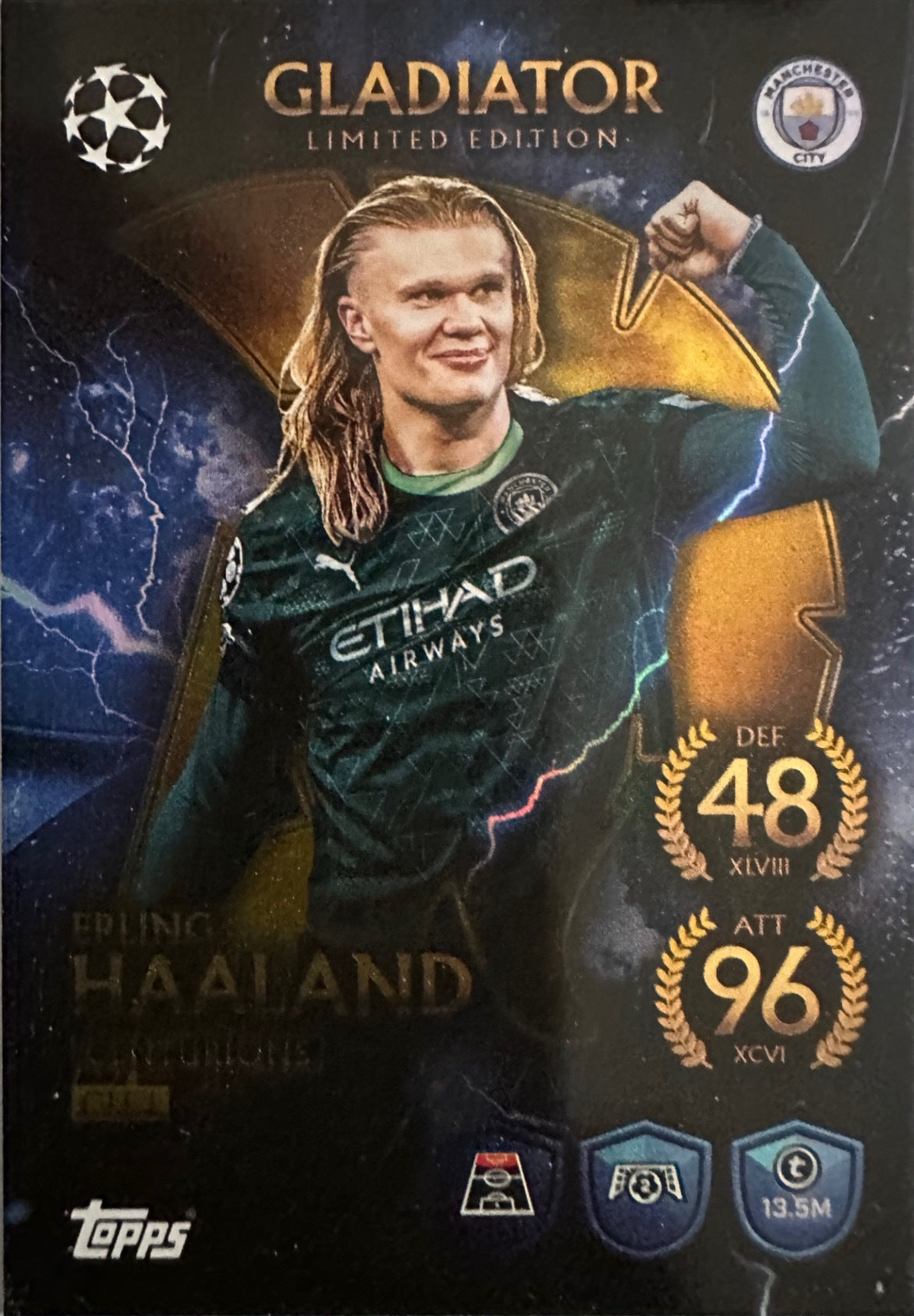 Topps Match Attax 2025/26 UCL Champions League - Scegli Chrome Black Limited