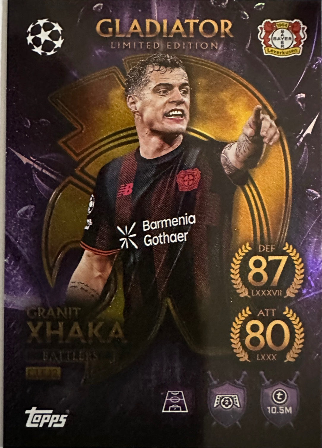 Topps Match Attax 2025/26 UCL Champions League - Scegli Chrome Black Limited