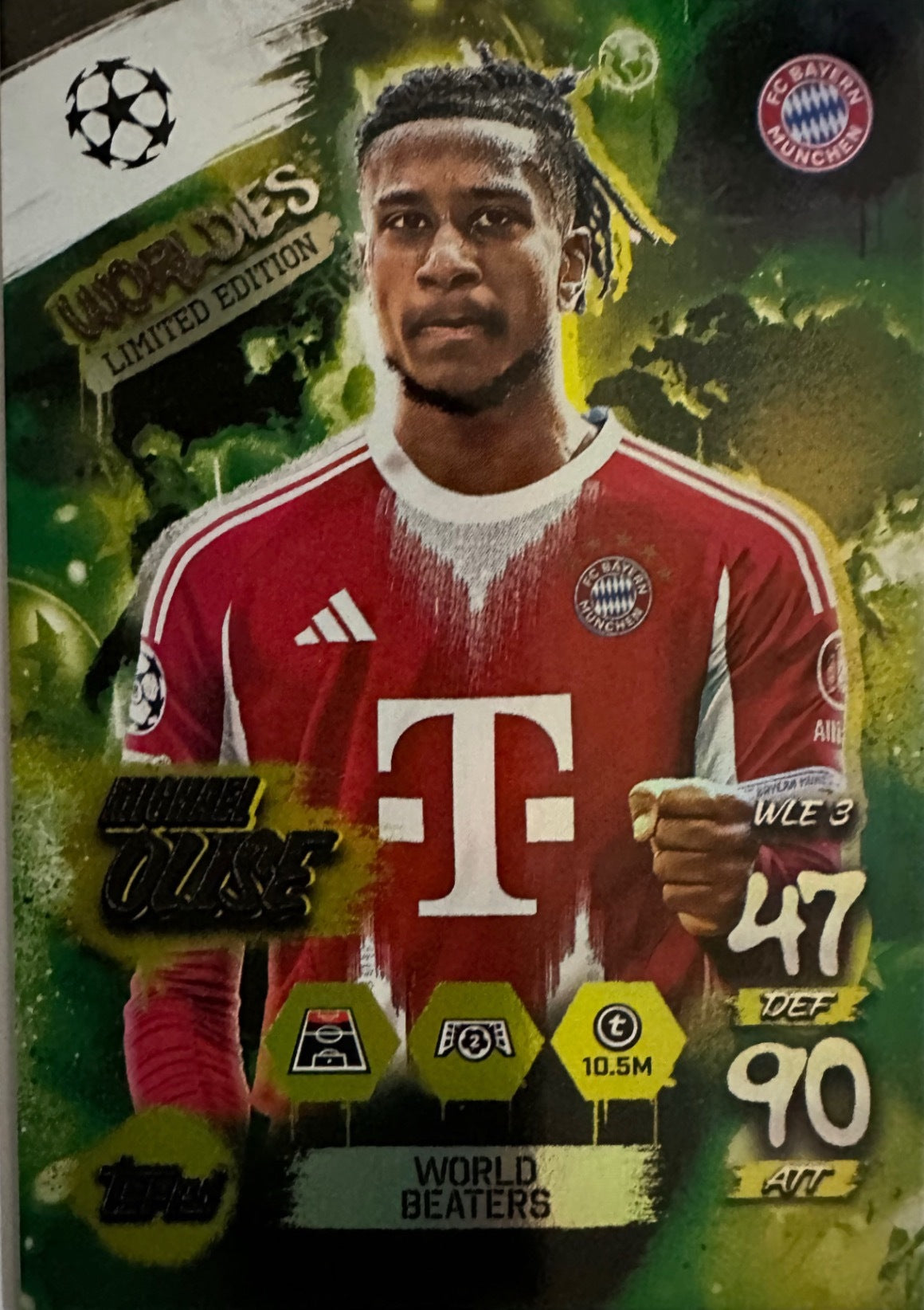 Topps Match Attax 2025/26 UCL Champions League - Scegli Chrome Black Limited