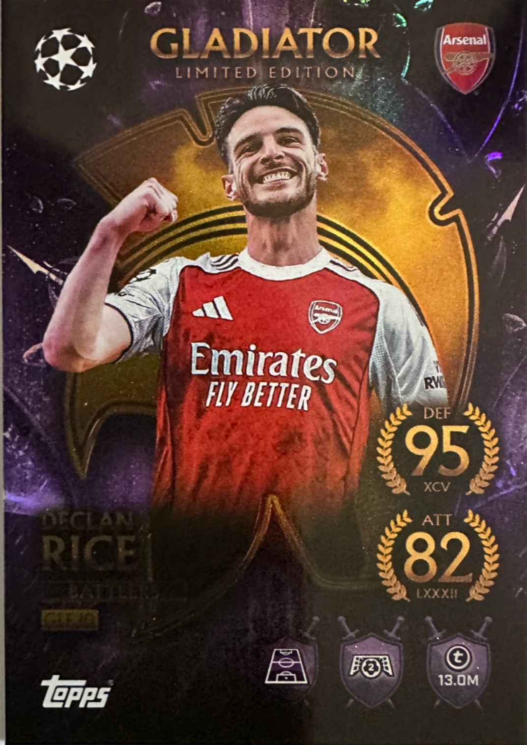 Topps Match Attax 2025/26 UCL Champions League - Scegli Chrome Black Limited