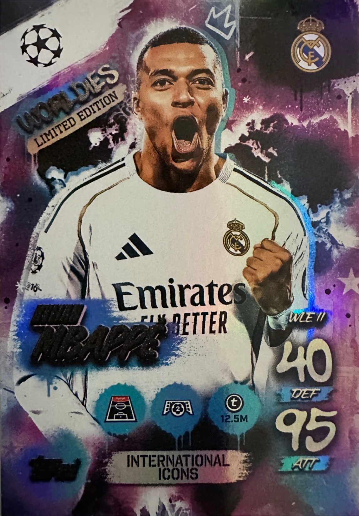 Topps Match Attax 2025/26 UCL Champions League - Scegli Chrome Black Limited