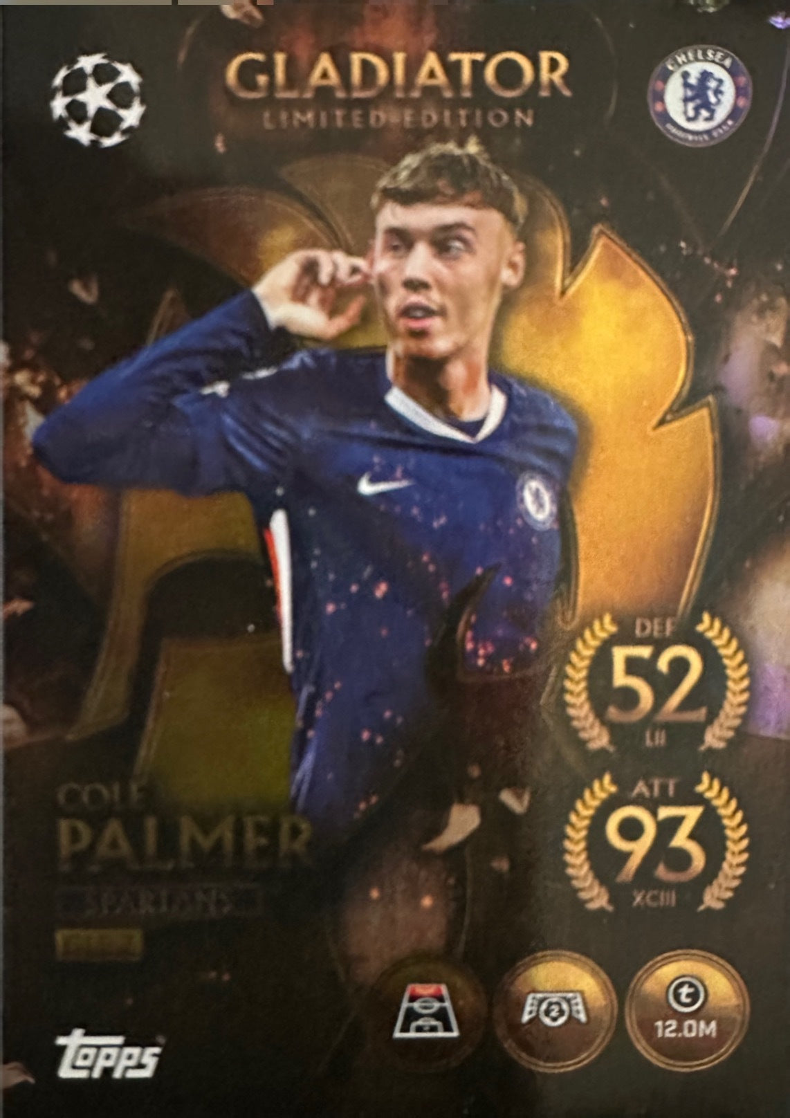 Topps Match Attax 2025/26 UCL Champions League - Scegli Chrome Black Limited
