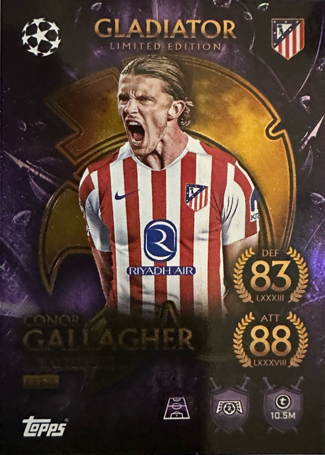 Topps Match Attax 2025/26 UCL Champions League - Scegli Chrome Black Limited