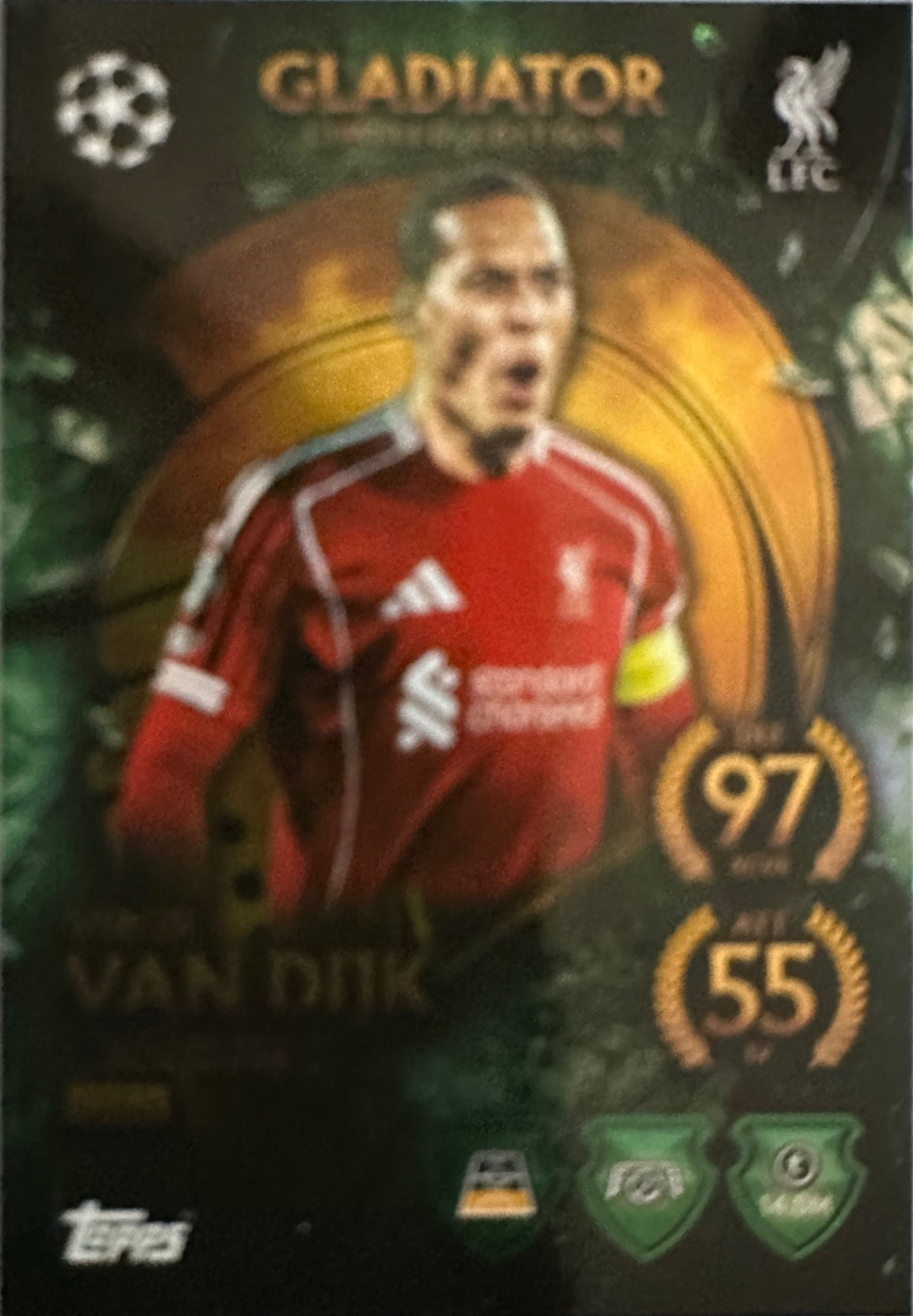 Topps Match Attax 2025/26 UCL Champions League - Scegli Chrome Black Limited