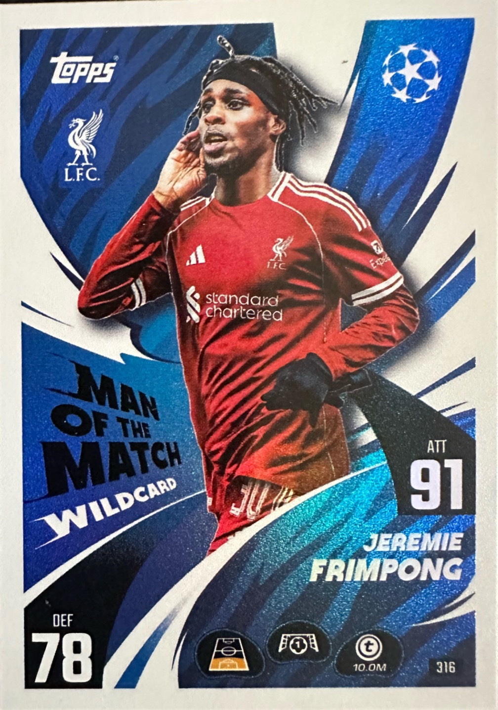 Topps Match Attax 2025/26 UCL Champions League - Scegli Card 251-459 Speciali.