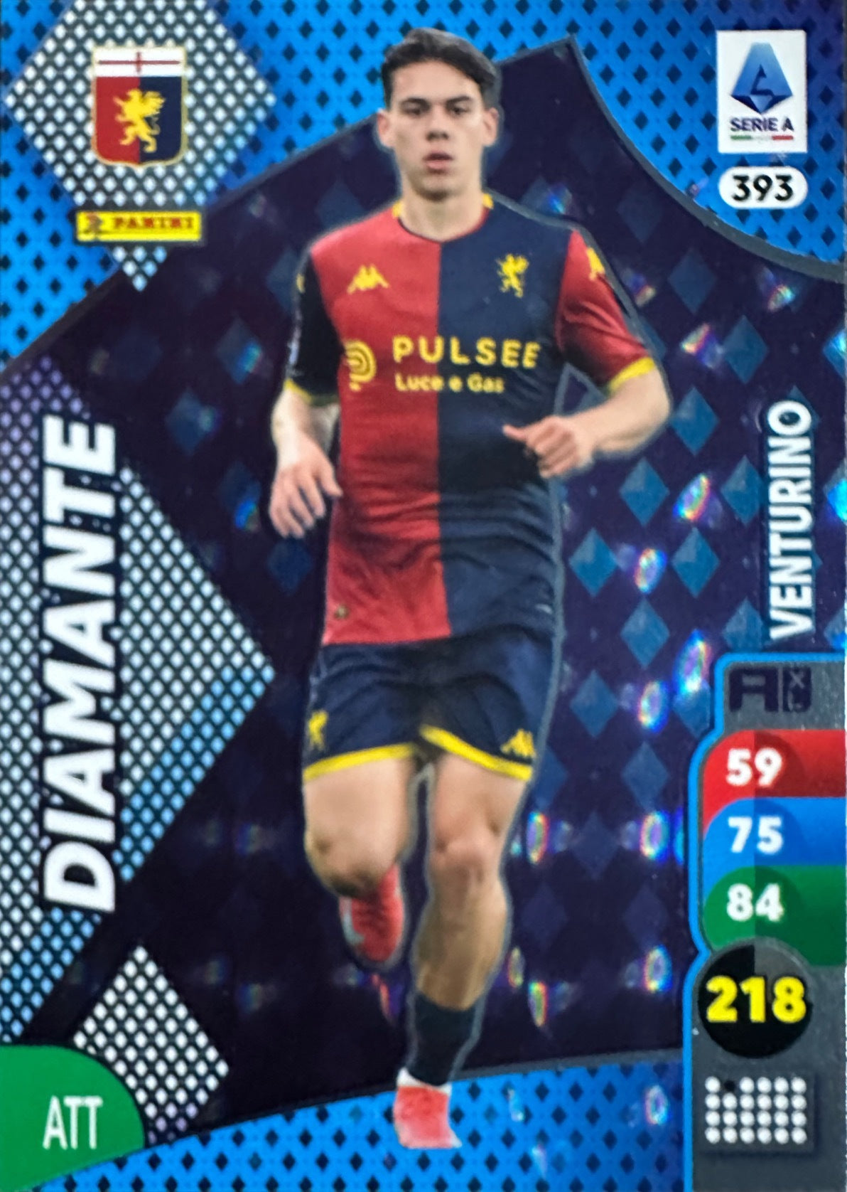 Panini Calciatori Adrenalyn XL 2025-26 card triade/diamante a scelta N. 301-400