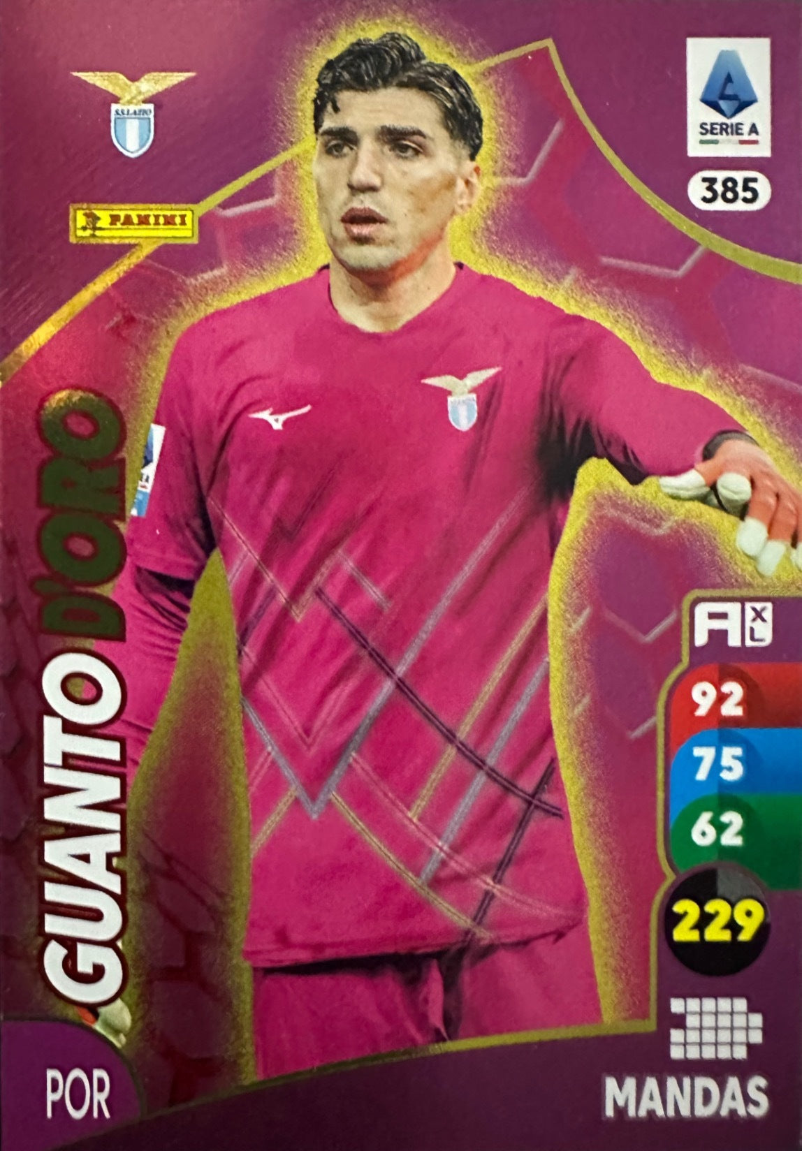Panini Calciatori Adrenalyn XL 2025-26 card triade/diamante a scelta N. 301-400
