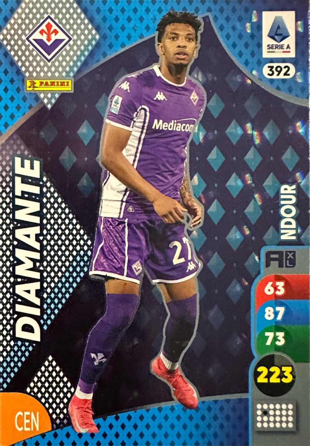 Panini Calciatori Adrenalyn XL 2025-26 card triade/diamante a scelta N. 301-400