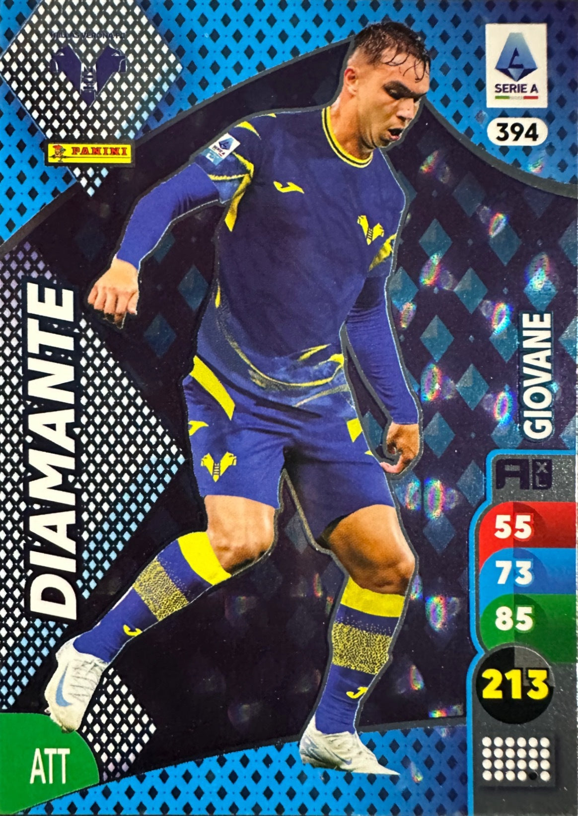 Panini Calciatori Adrenalyn XL 2025-26 card triade/diamante a scelta N. 301-400
