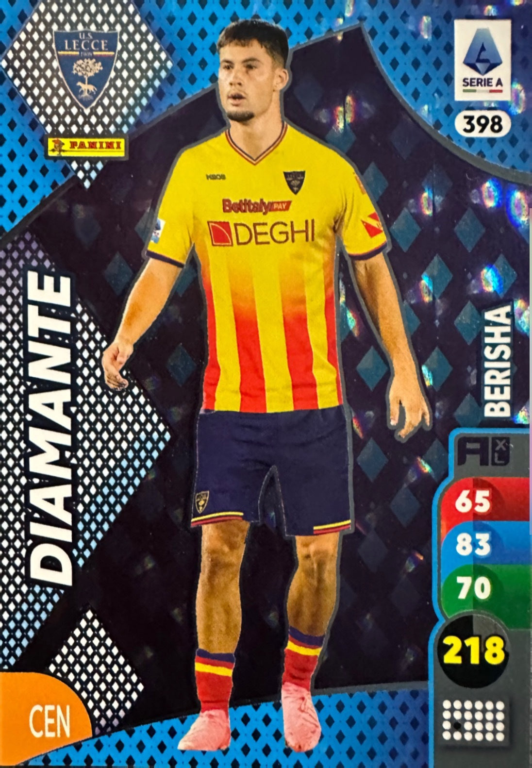 Panini Calciatori Adrenalyn XL 2025-26 card triade/diamante a scelta N. 301-400