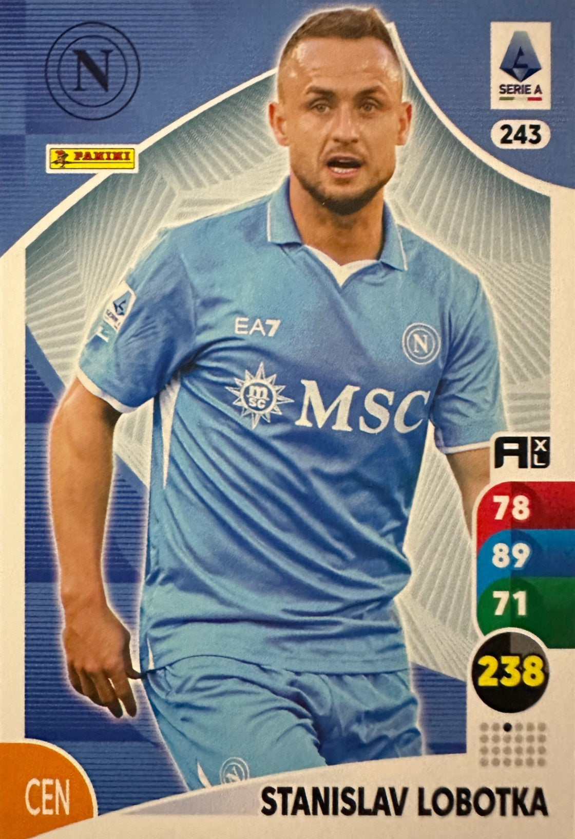 Panini Calciatori Adrenalyn XL 2025-26 card base logo a scelta N. 201-300