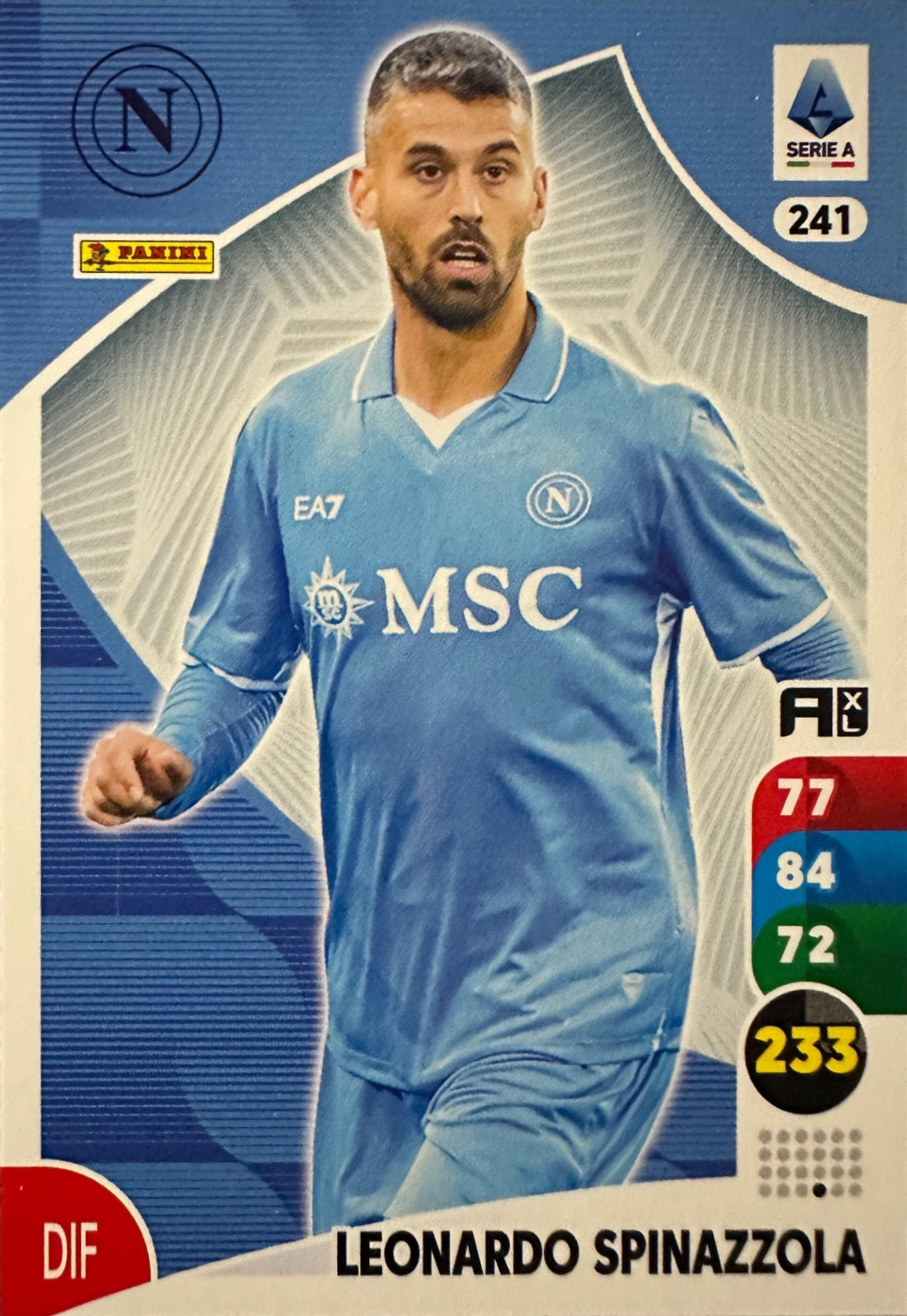 Panini Calciatori Adrenalyn XL 2025-26 card base logo a scelta N. 201-300