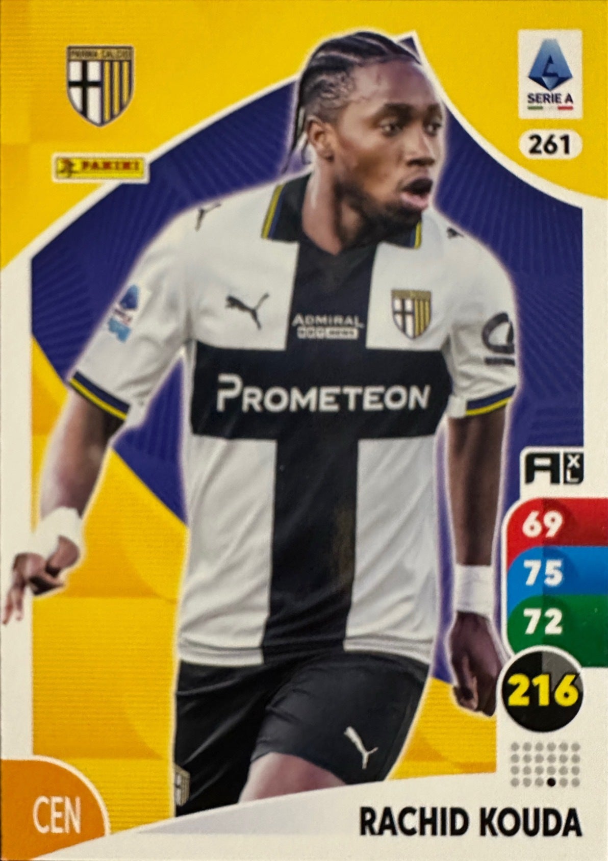 Panini Calciatori Adrenalyn XL 2025-26 card base logo a scelta N. 201-300