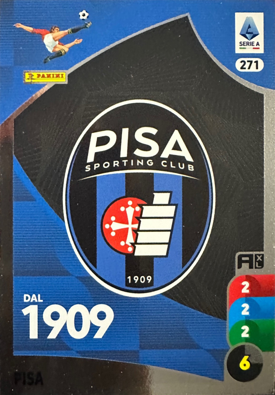 Panini Calciatori Adrenalyn XL 2025-26 card base logo a scelta N. 201-300